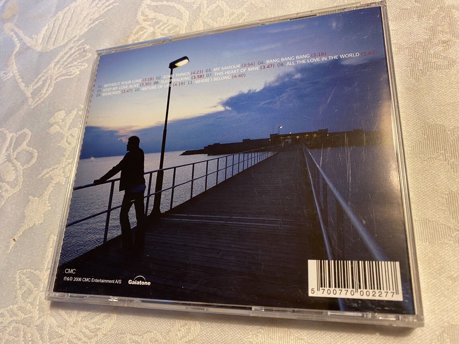 JASCHA RICHTER "WHERE I BELONG" 2006 CD 11 TRACK CMC RECORDS DENMARK PROMOTIONAL