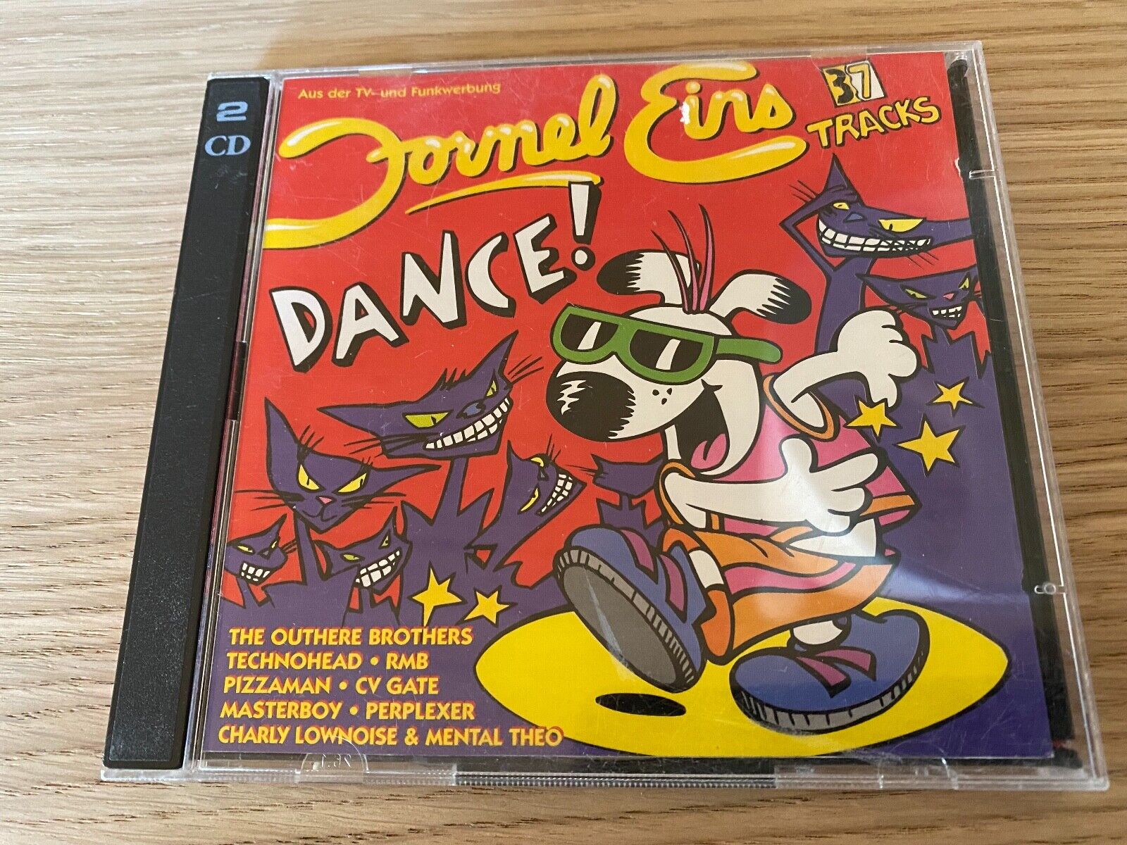 FORMEL EINS "37 DANCE TRACKS" 2 X CD ALBUM 1995 USED POLYSTAR EDITION BOYZONE DJ