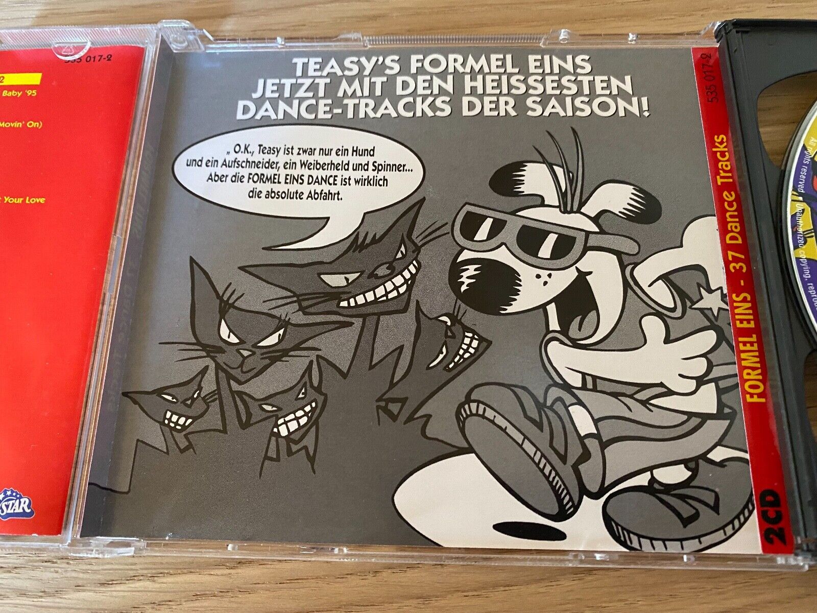 FORMEL EINS "37 DANCE TRACKS" 2 X CD ALBUM 1995 USED POLYSTAR EDITION BOYZONE DJ