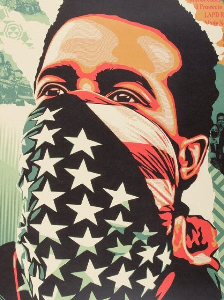 OBEY - Shepard Fairey (1970) "Injustice anywhere threatens Justice everywhere"