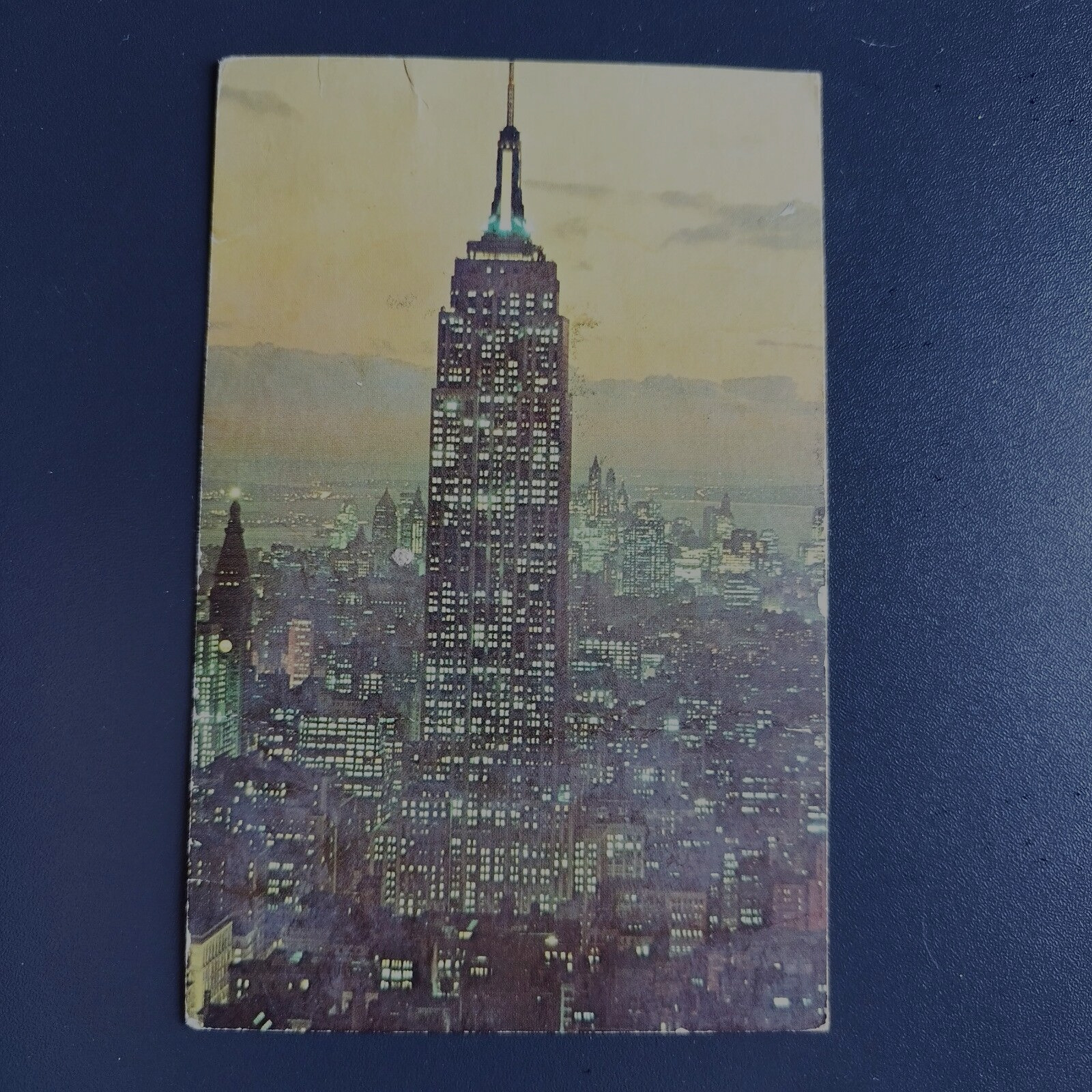 New York City  Empire State Building at Sunset 1964