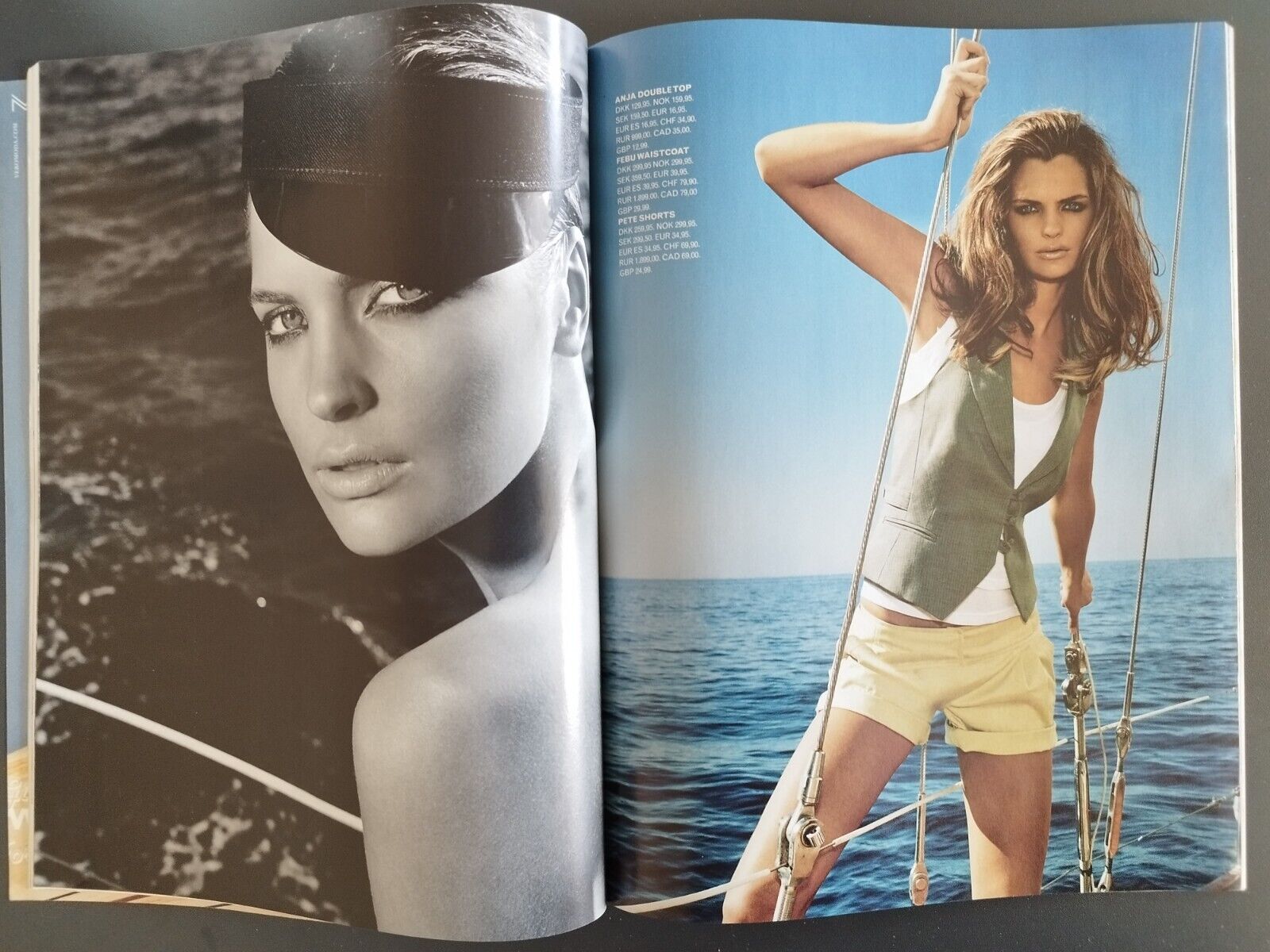 Vero Moda magazineHelene Christensen Summer 2006