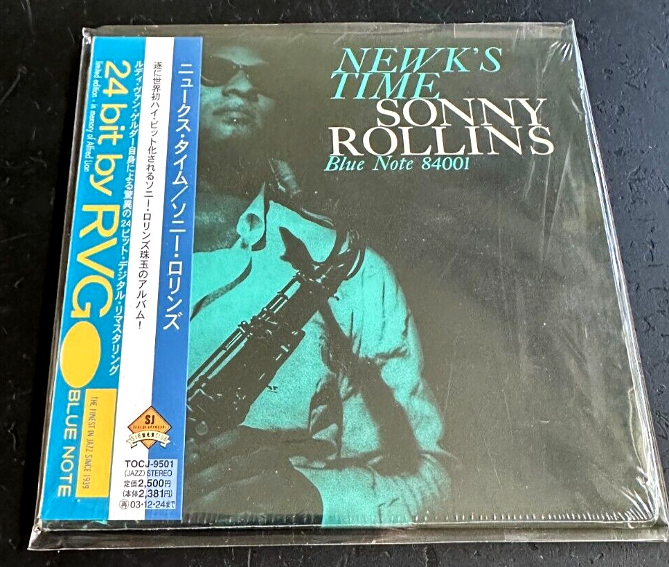 SONNY ROLLINS ''NEWK'S TIME'' - MINI LP JAPAN CD - BLUE NOTE