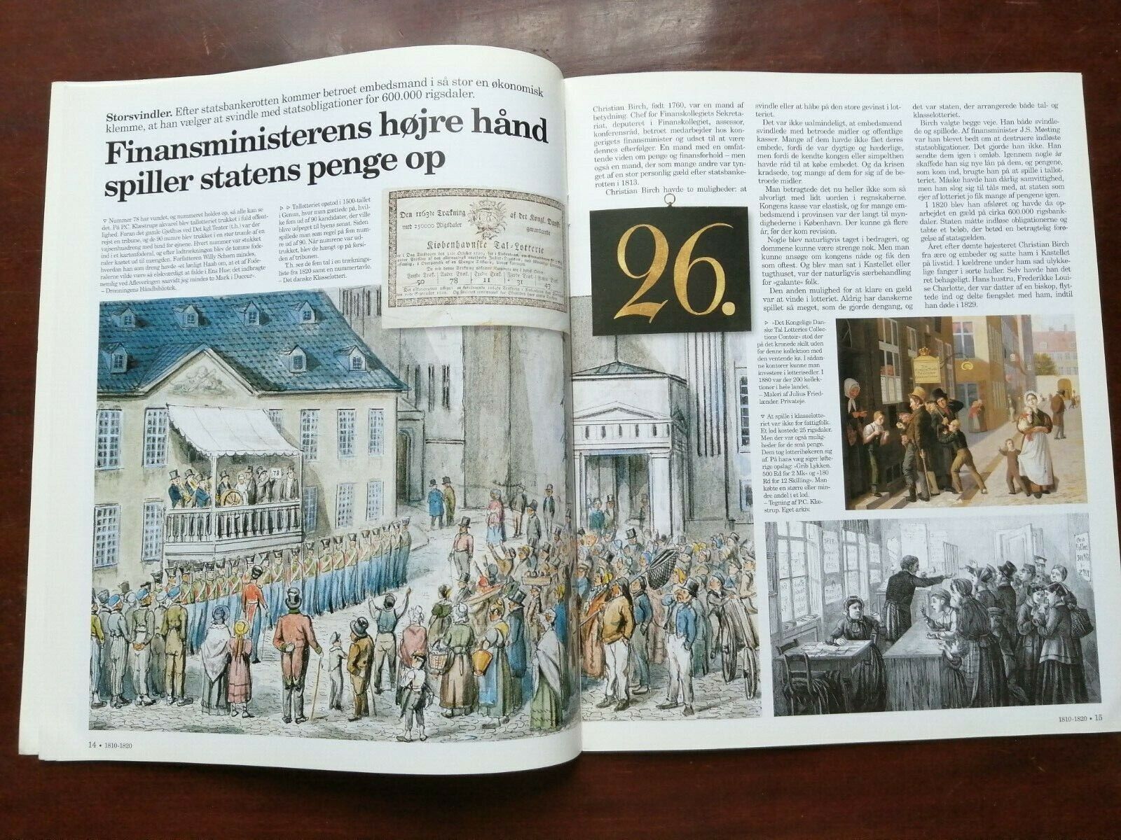 Fogtdals Illustreret Tidende:Picand stories of Danish life 1810-1820No 2 2002