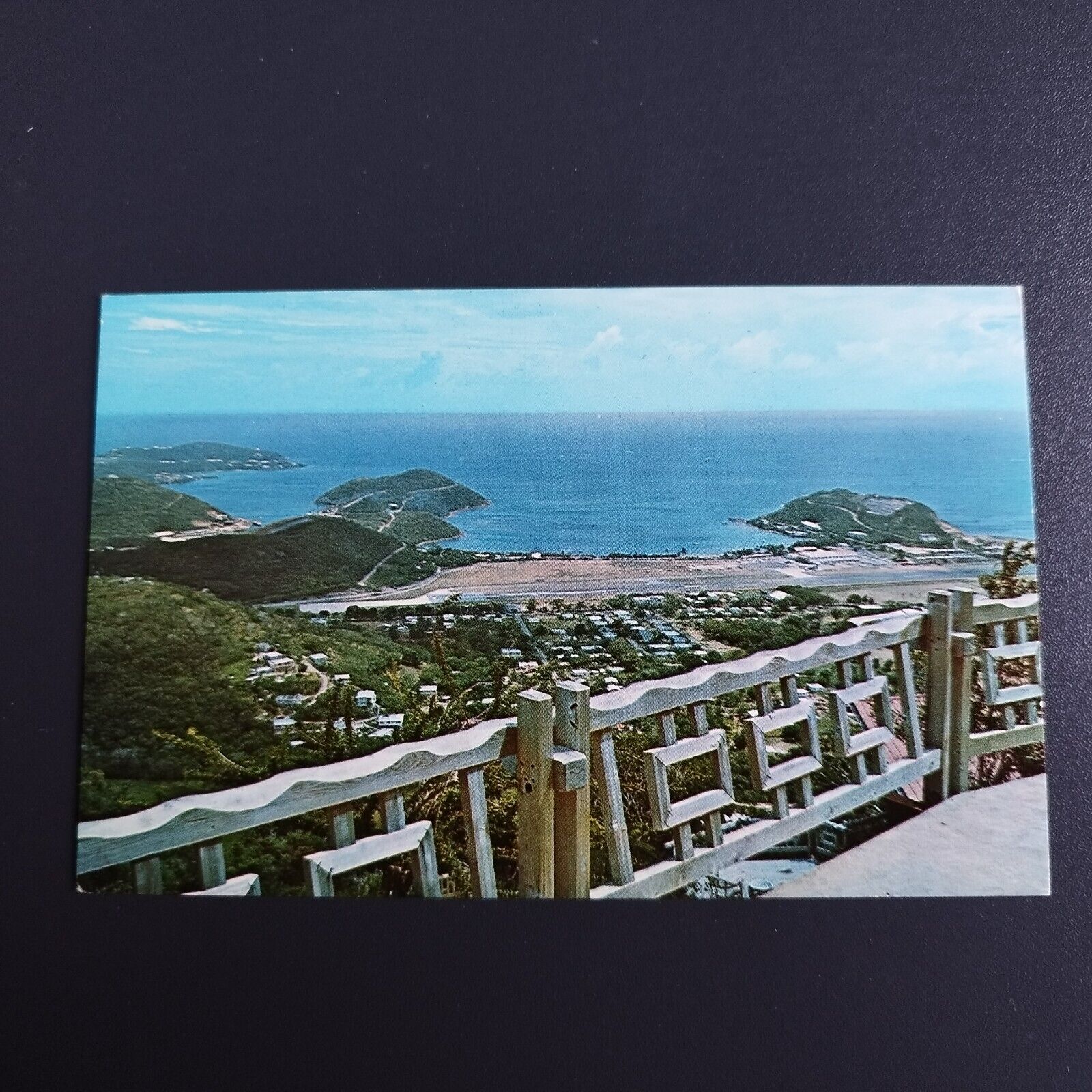 United States Virgin Islands. St.Thomas. View from the Tramway. - 1967