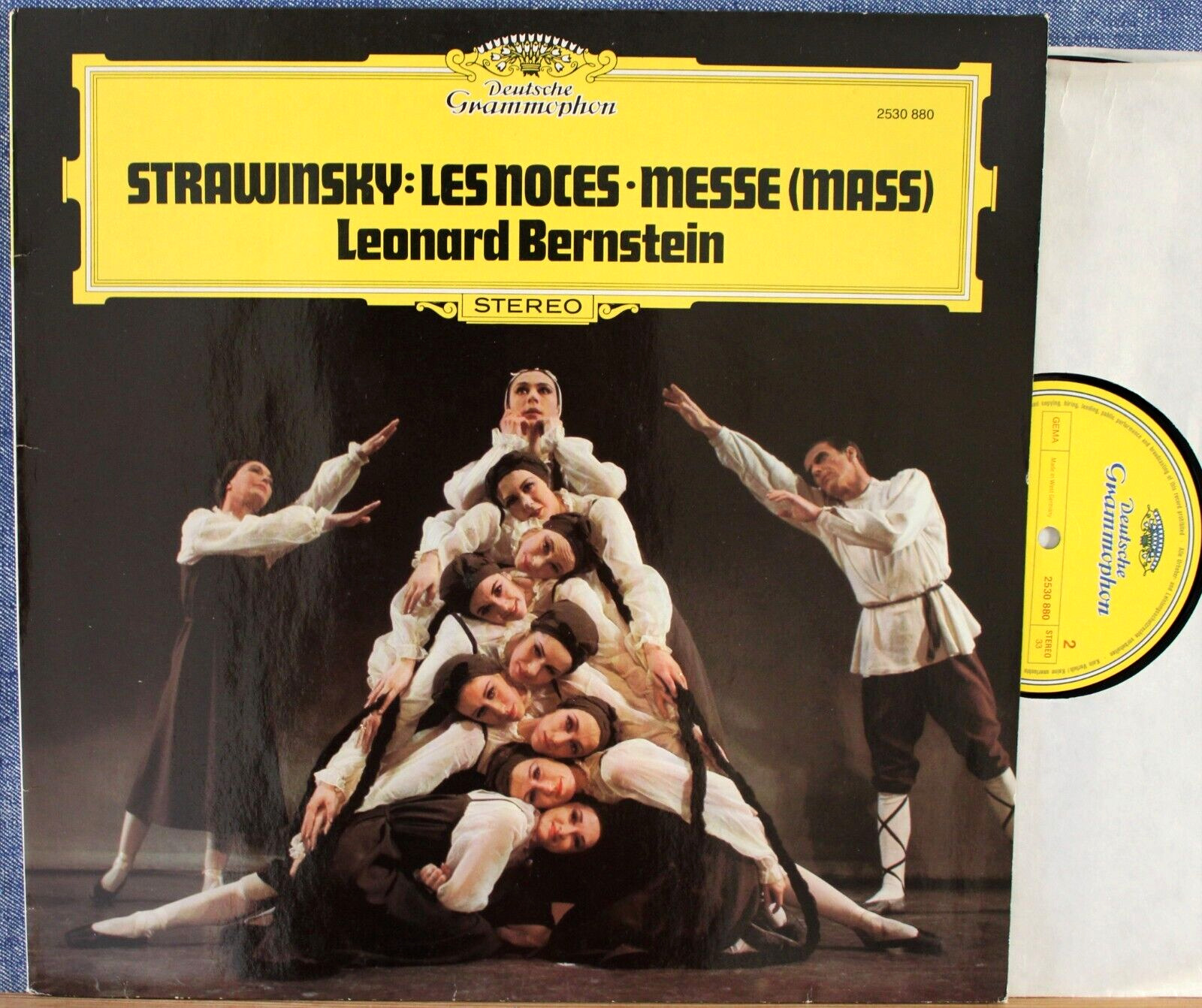 Bernstein Stravinsky (Les Noces) DGG 2530 880 NM