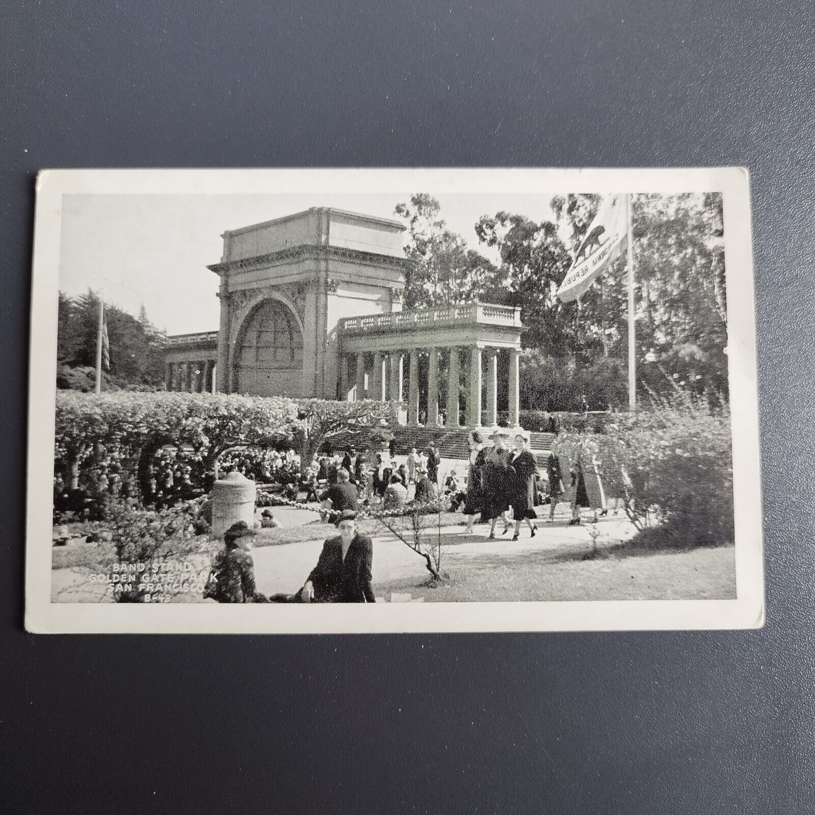 California  The Golden Gate ParkBand Stand San Francisco c1940