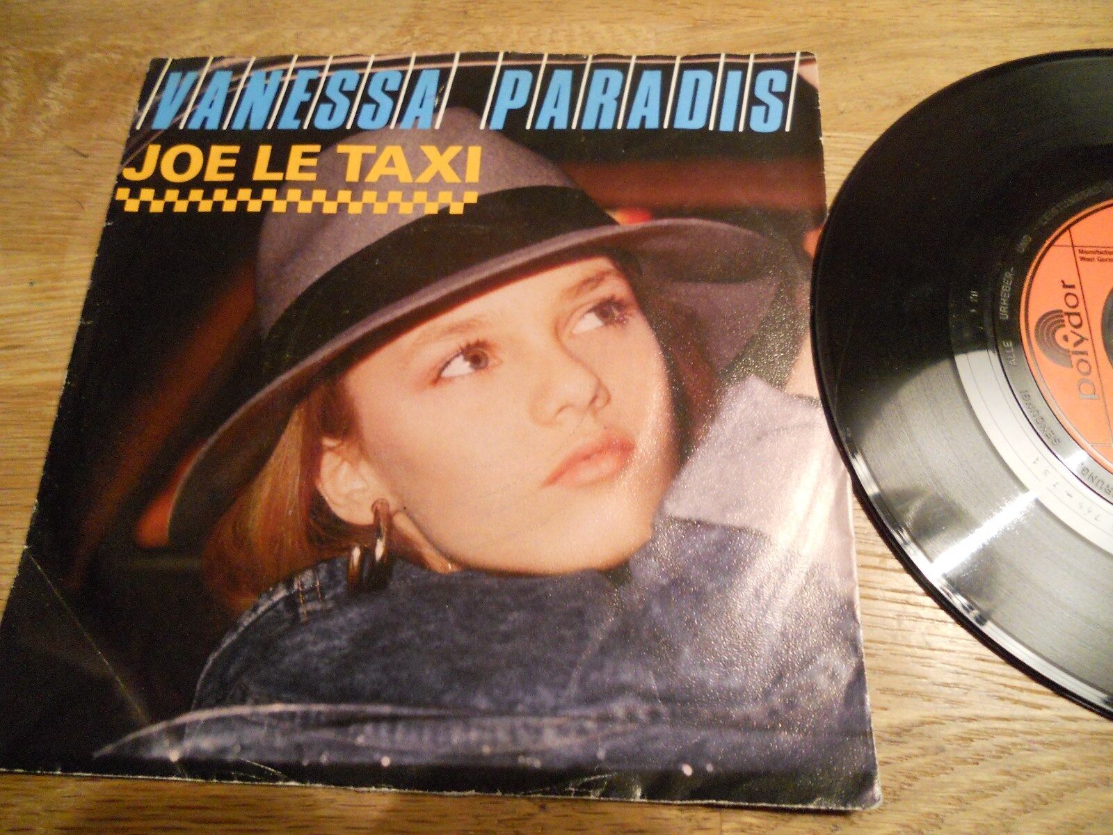 VANESSA PARADIS JOE LE TAXI / VARVARA PAVLOVNA FIRST PRESS SINGLE GERMANY 1987**