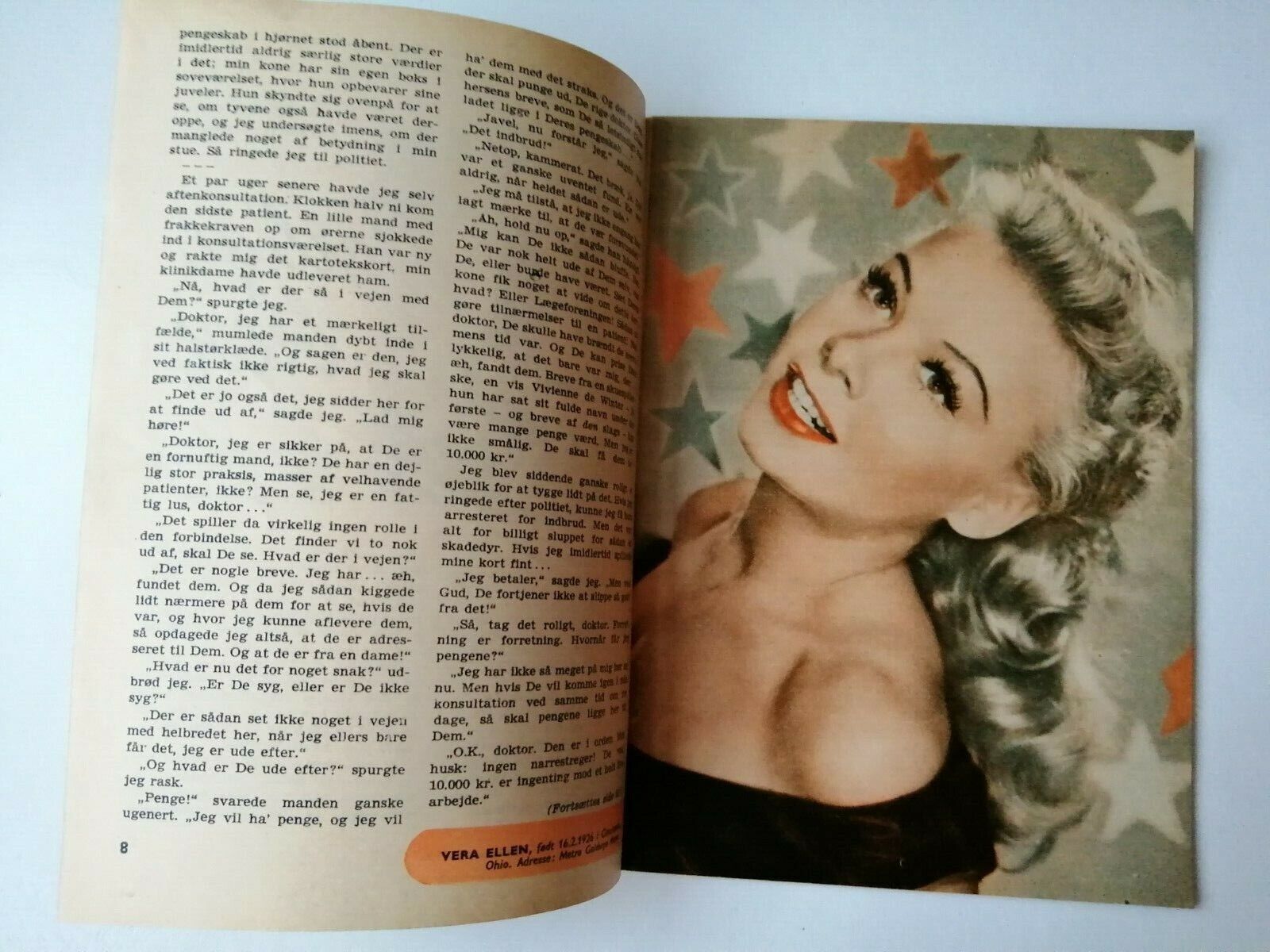 Danish magazine"Uge-Revyen" No 20 1954Kathryn Grayson coverMany other stars