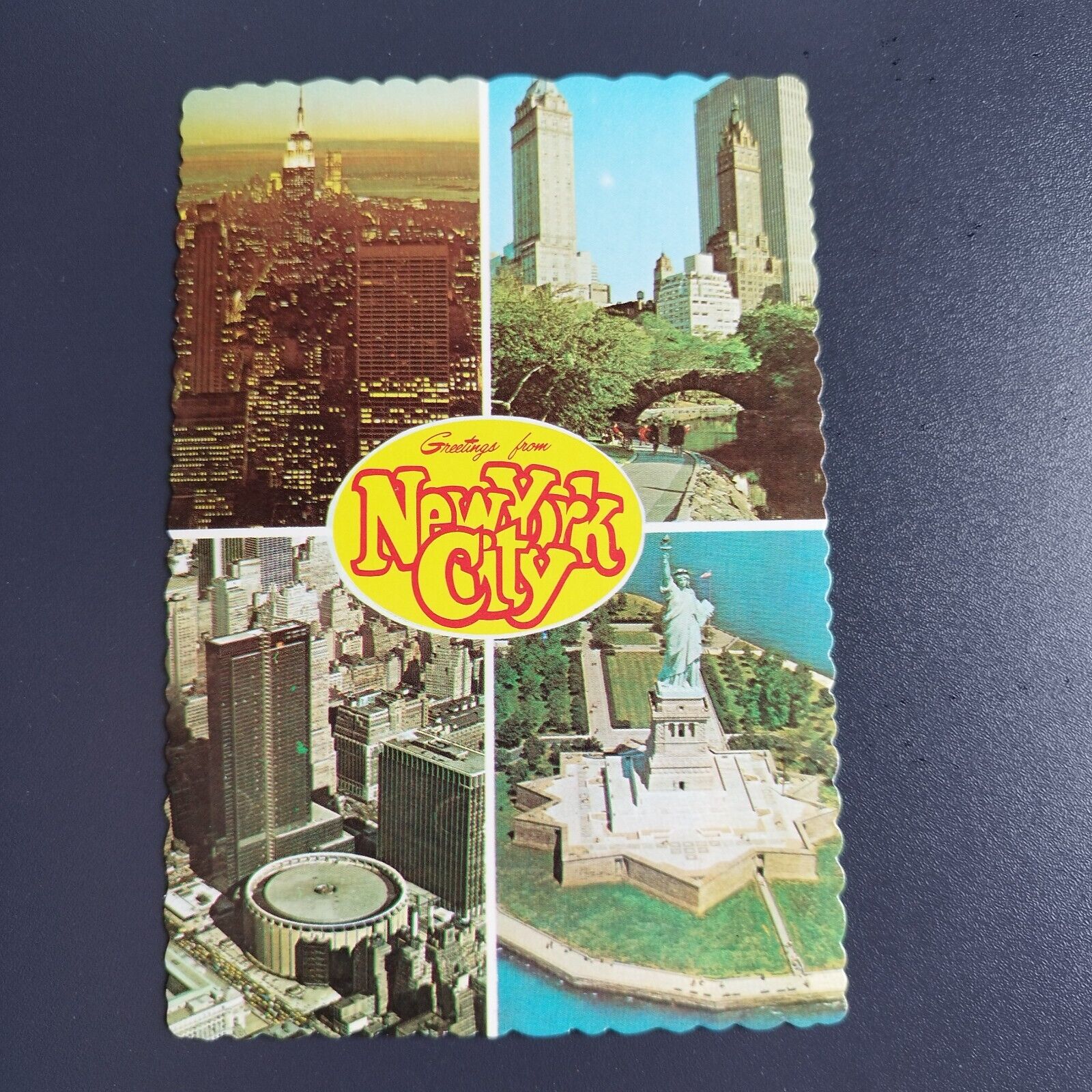 New York   Greetings from New York City Unposted 1970s