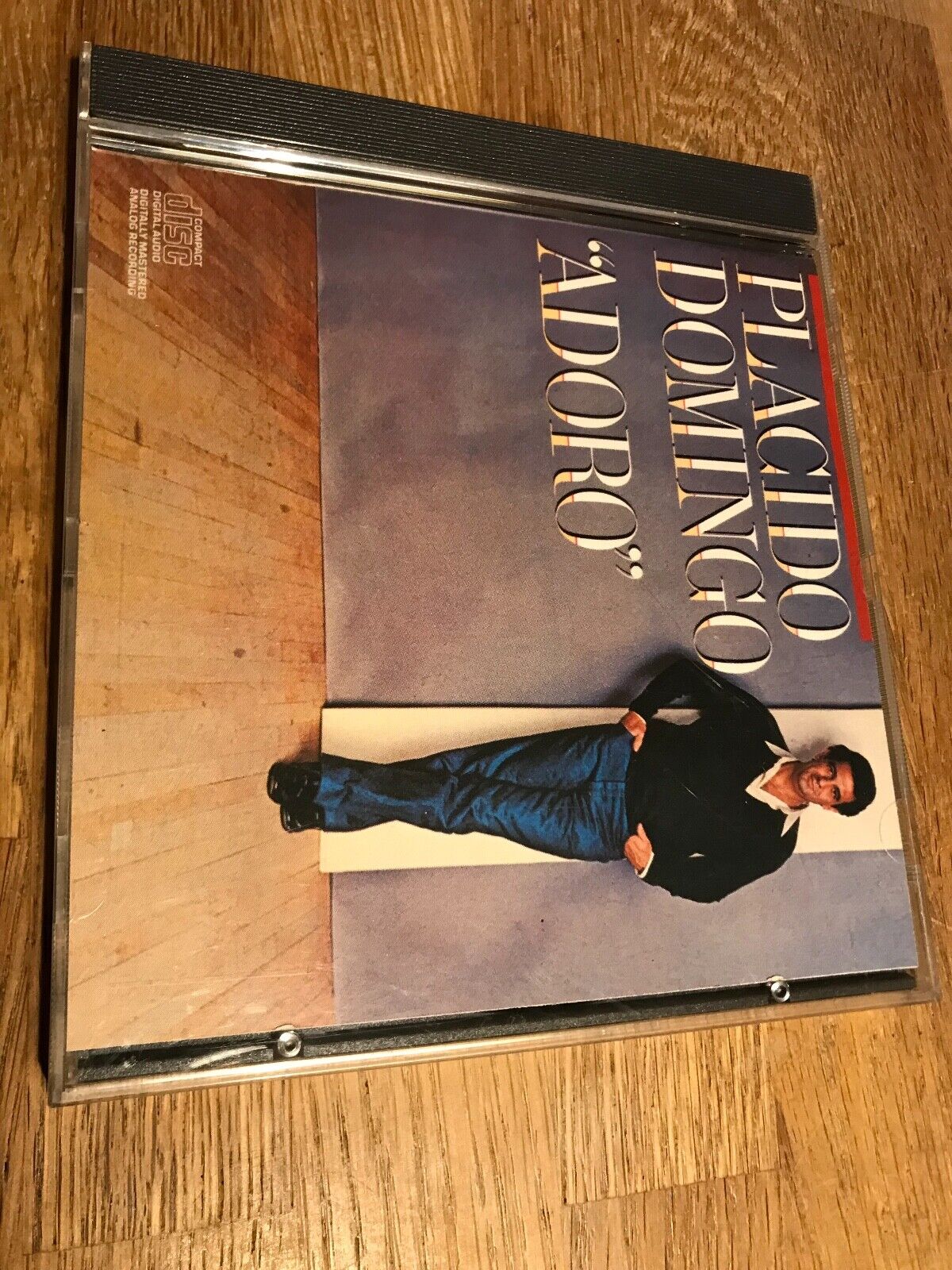 PLACIDO DOMINGO "ADORO" 1982 FM  CBS RECORDS JAPAN PRESSING 11 TRACK CD ALBUM**