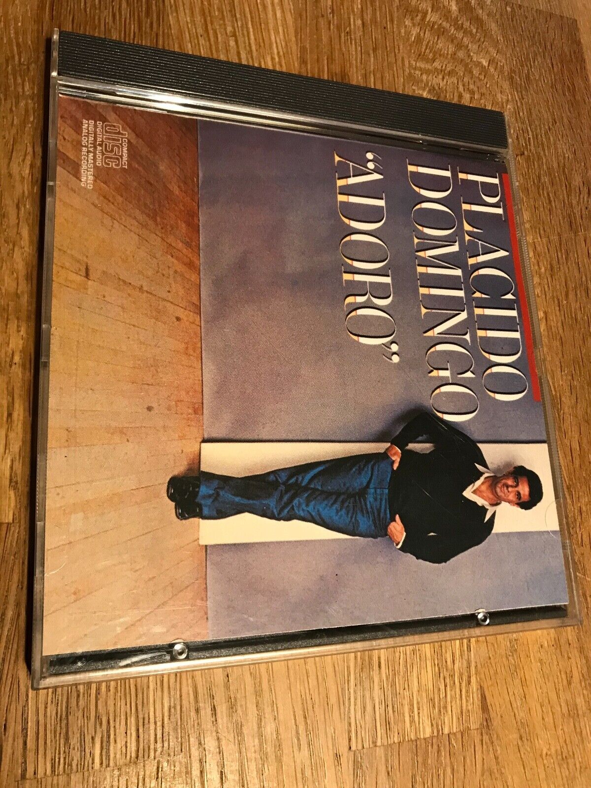 PLACIDO DOMINGO "ADORO" 1982 FM  CBS RECORDS JAPAN PRESSING 11 TRACK CD ALBUM**