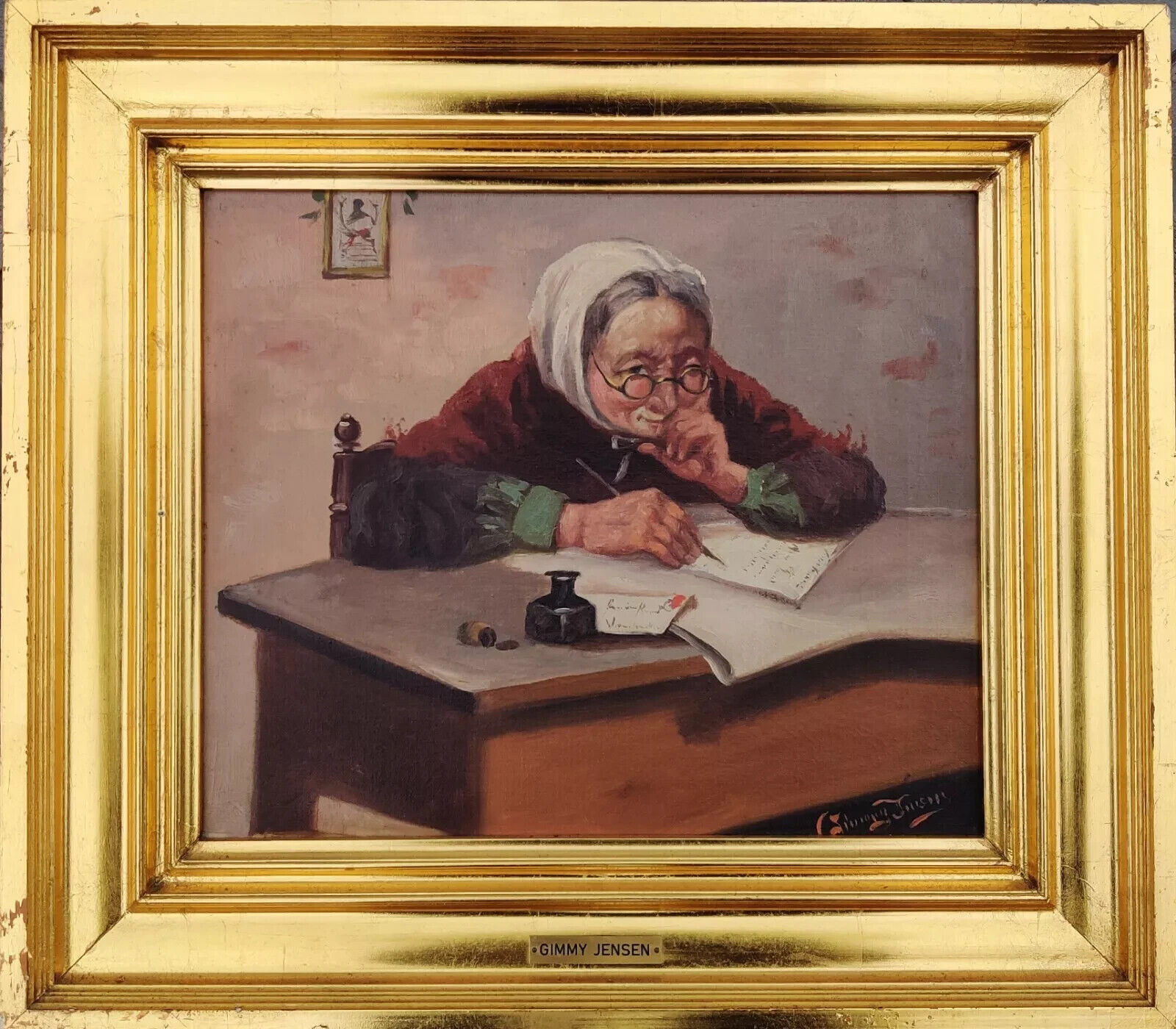 Oluf Simony Jensen (1864-1923): A Letter from Grandma