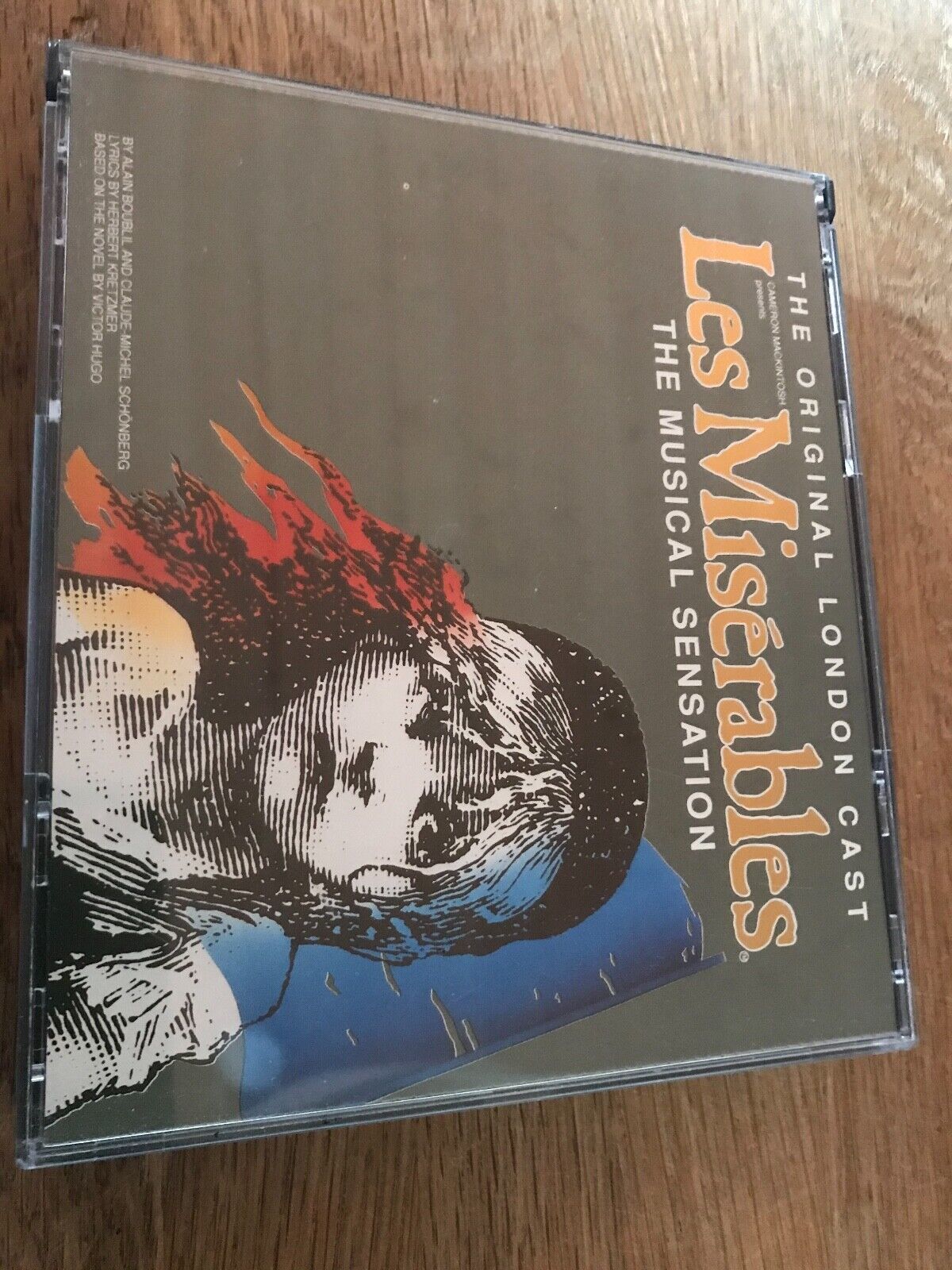 LES MISÈRABLES THE ORIGINAL LONDON CAST 2 X CD ALBUM FIRST NIGHT RECORDS ENGLAND