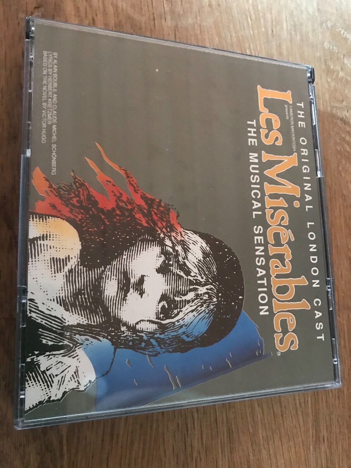 LES MISÈRABLES THE ORIGINAL LONDON CAST 2 X CD ALBUM FIRST NIGHT RECORDS ENGLAND