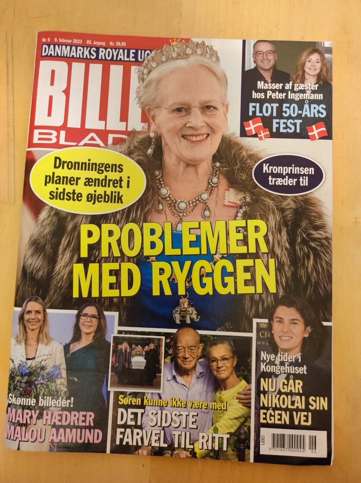 QUEEN MARGRETHE Princess Mary NIKOLAI Dorthe Kollo Danish Royal Magazine AB54