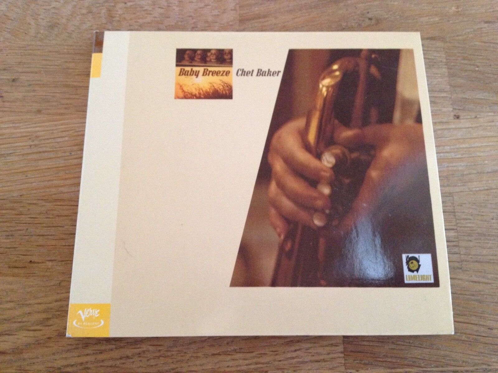 CHET BAKER "BABY BREEZE" VERVE RECORDS DIGIPACK EDITION 15 TRACKS 1999 ISSUE CD*