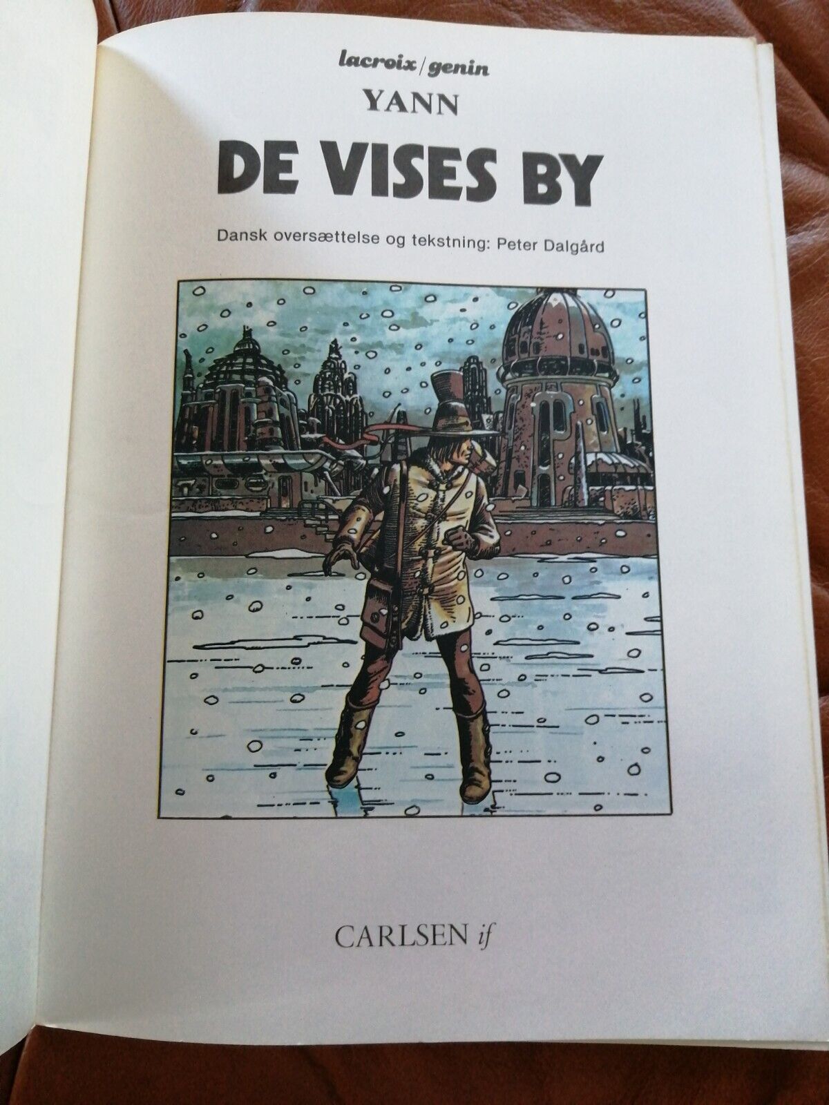 Danish comic book"De vises by" Lacroix/Genin19811sted La Cité des sept sages