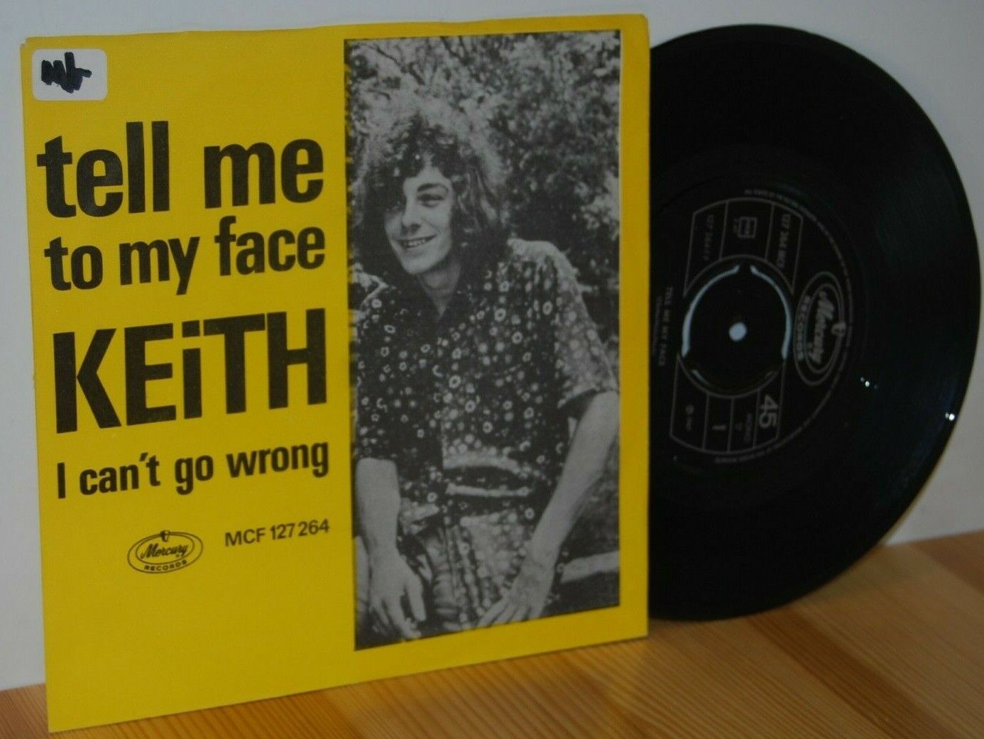 KEITH Tell My Face PS Picture Sleeve 45