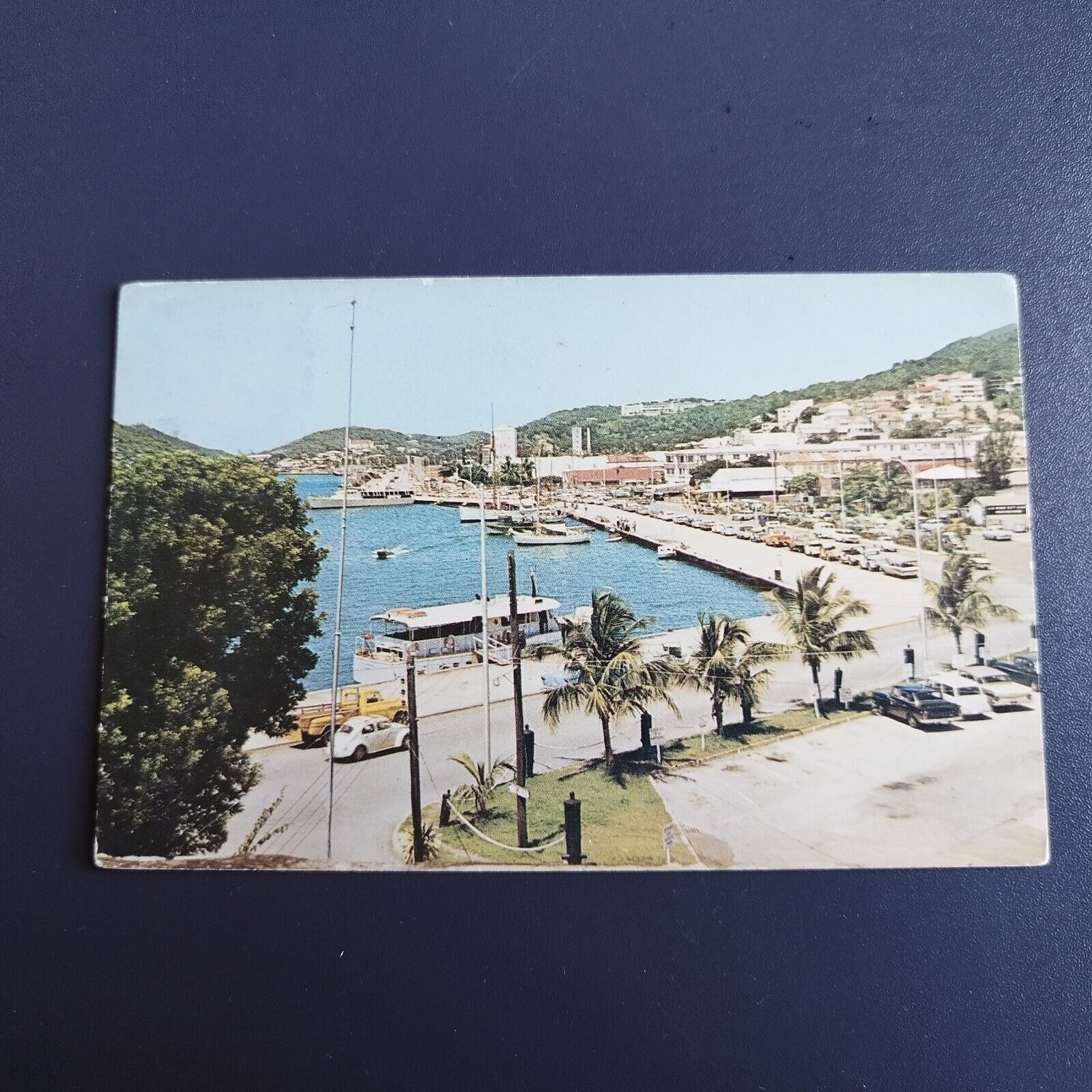 US Virgin Islands Waterfront  Charlotte Amalie StThomas - 1958