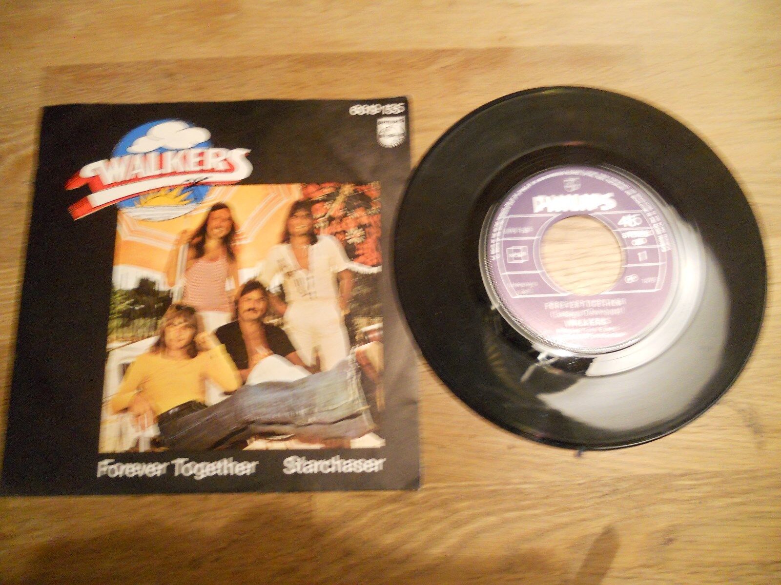 WALKERS FOREVER TOGETHER / STARCHASER 1975 PHILIPS RECORDS DENMARK NCB DENMARK**