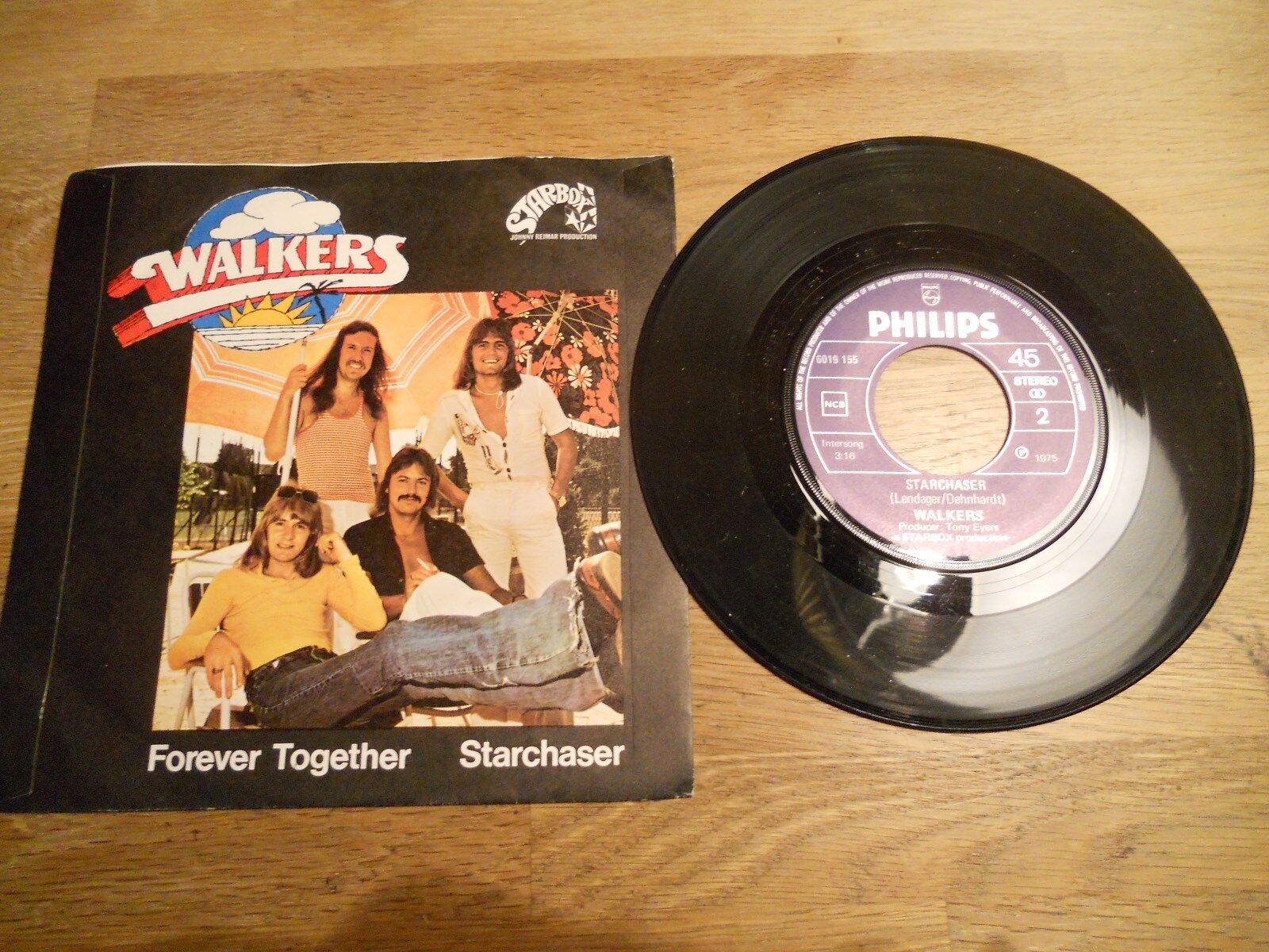 WALKERS FOREVER TOGETHER / STARCHASER 1975 PHILIPS RECORDS DENMARK NCB DENMARK**