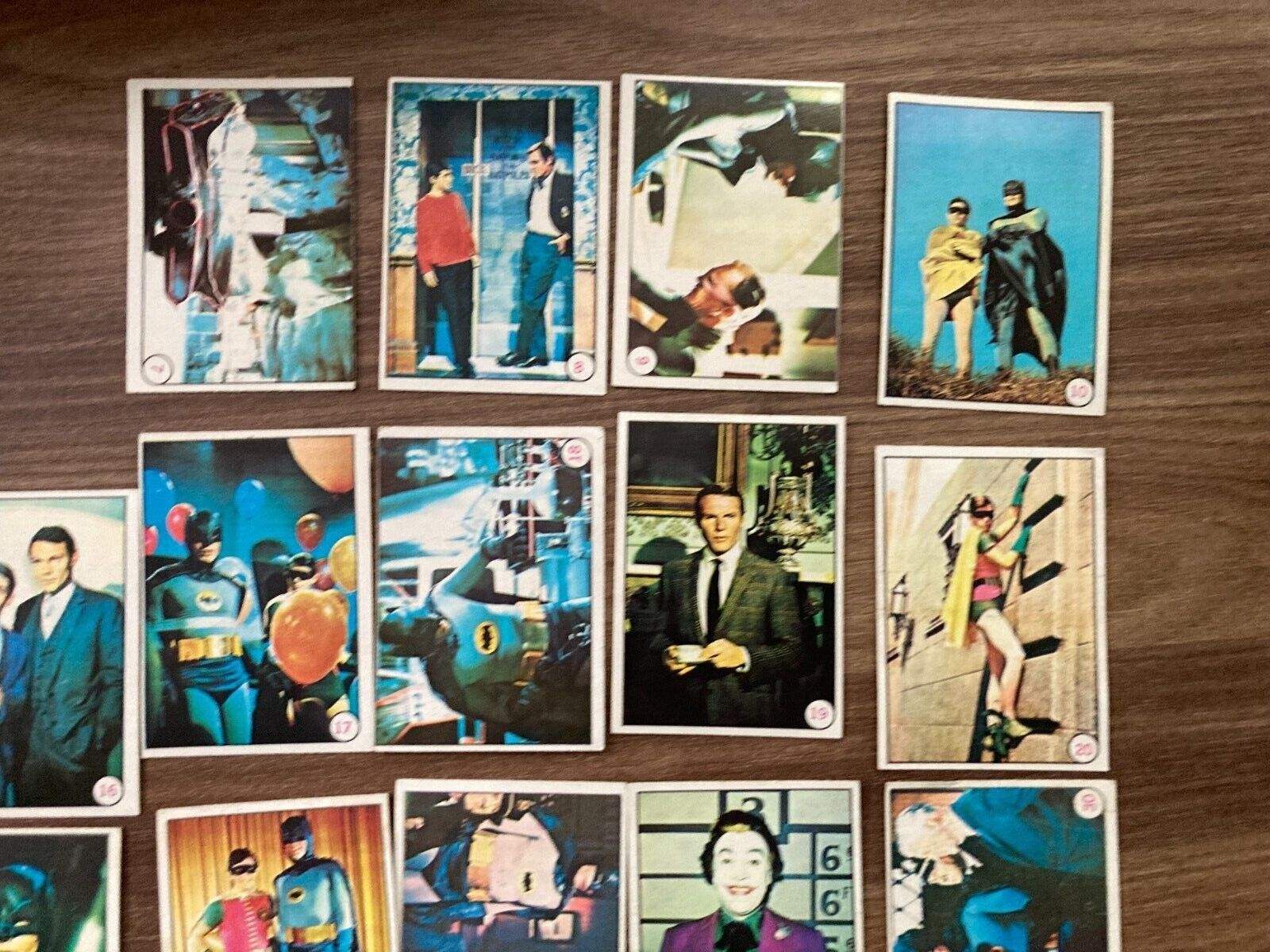 Batman Trading Cards 1966 Topps Greenway Productions 53 of 55 Pieces in Total