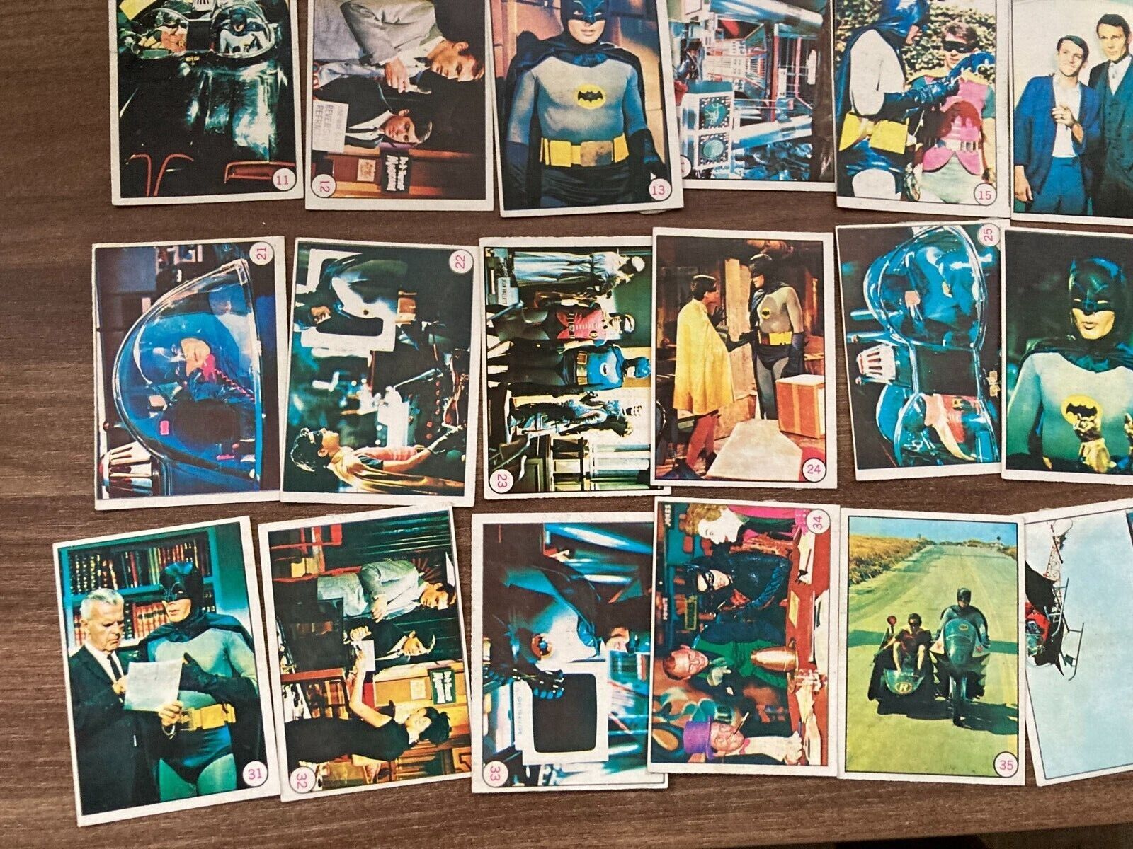 Batman Trading Cards 1966 Topps Greenway Productions 53 of 55 Pieces in Total