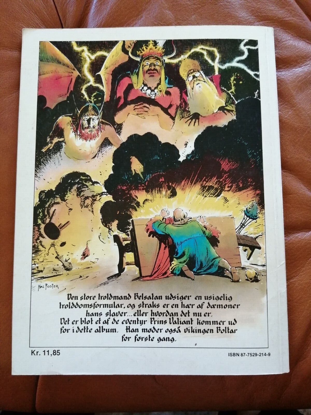 Danish comic book"Prins Valiant Ravkongen Angor Wrack"No 61976HRFoster