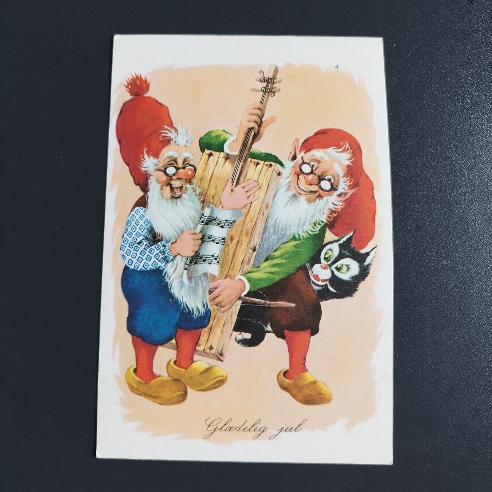 Denmark Vintage Christmas card - Posted 1982 - No X 10