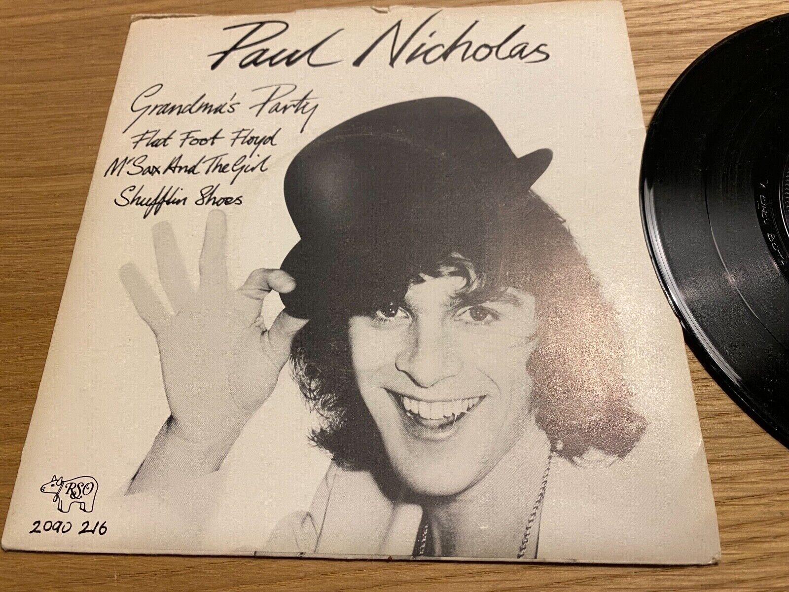 PAUL NICHOLAS "GRANDMA´S PARTY/PLAT FOOT FLOYD/MR SAX AND THE GIRL" UK RSO 1976