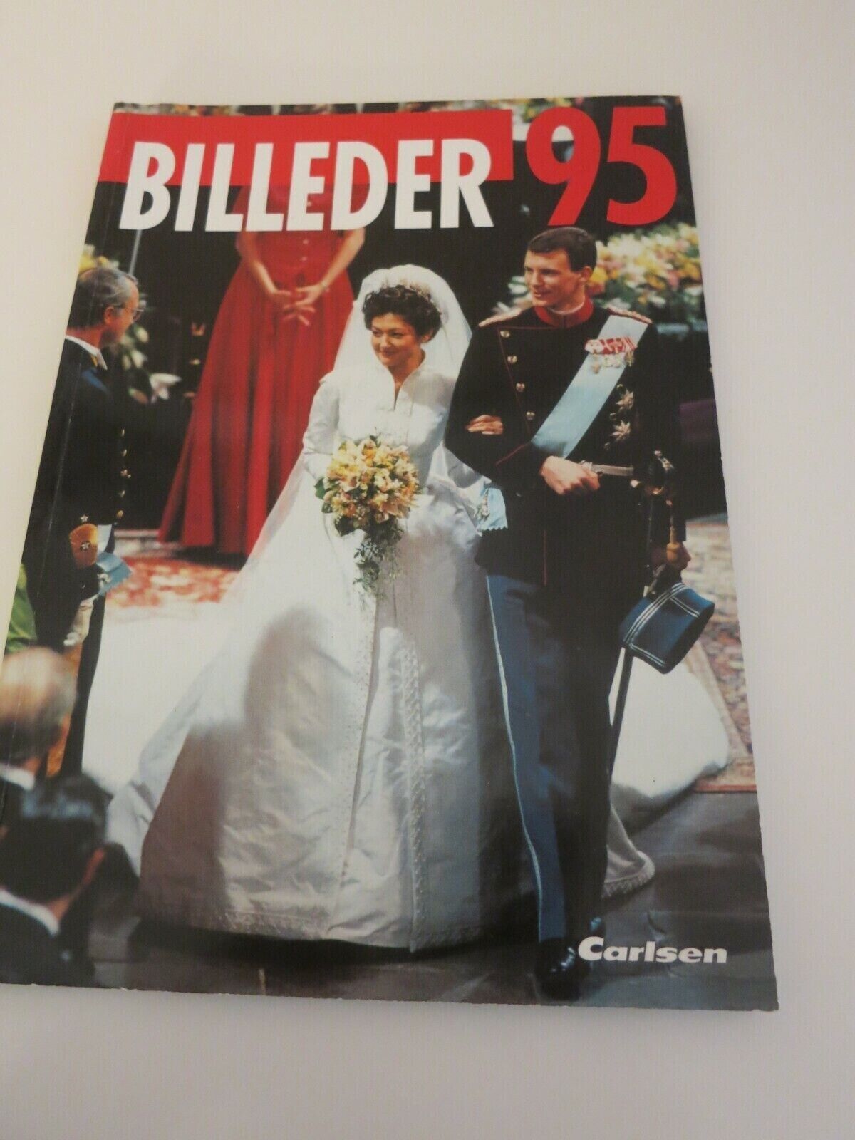 BILLEDER Danish book 1995 ROYAL WEDDING Alexandra ANNE-MARIE  Denmark Bog82