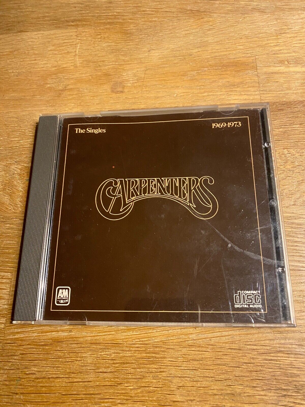 THE CARPENTERS "THE SINGLES 1969-1973" 12 TRACK CD ALBUM FRANCE PRESS A  M RARE