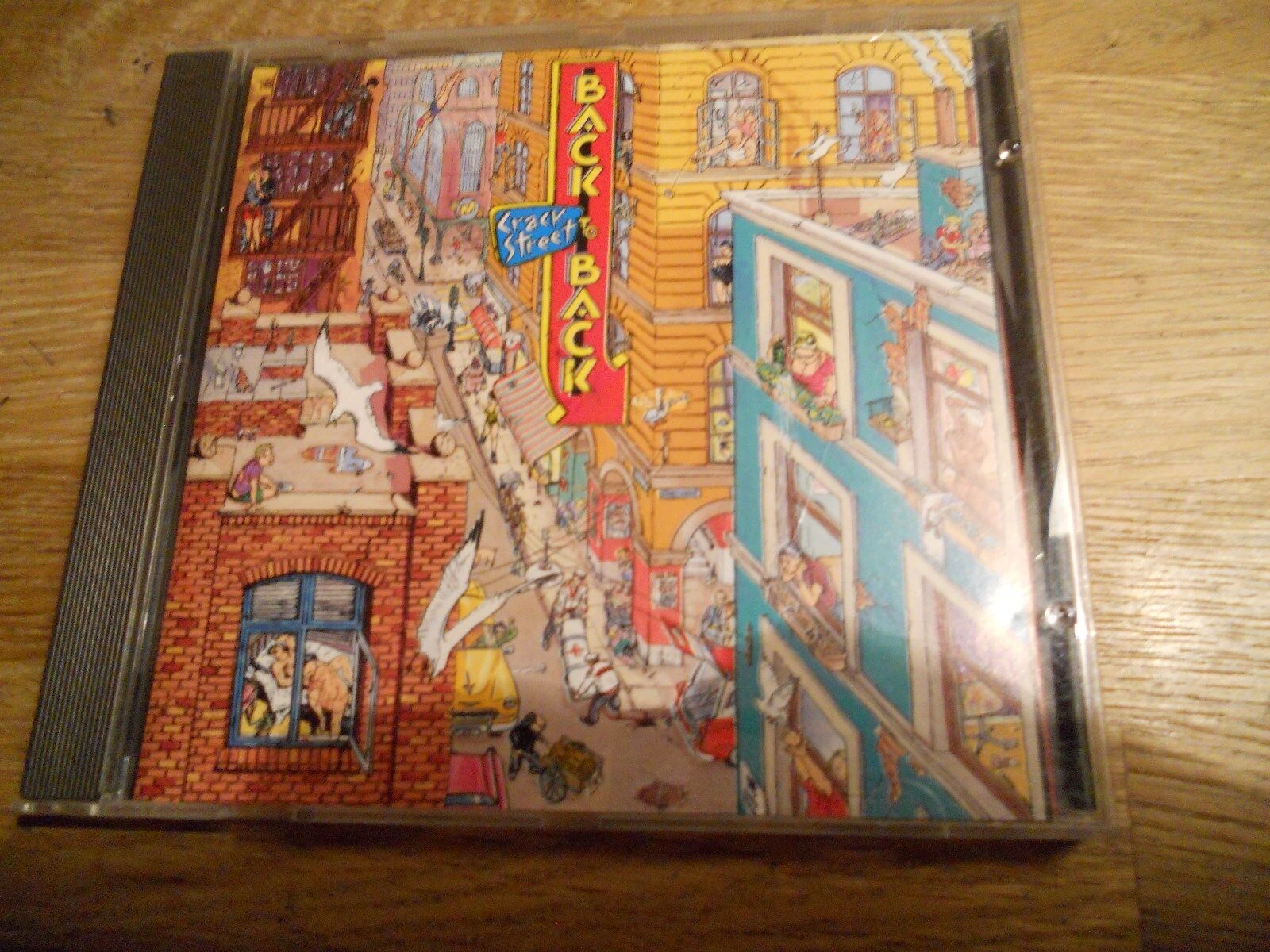 BACK TO BACK CRACKSTREET DANISH 9 TRACK CD ALBUM USED INCL JONATHAN  EN ELSKER*