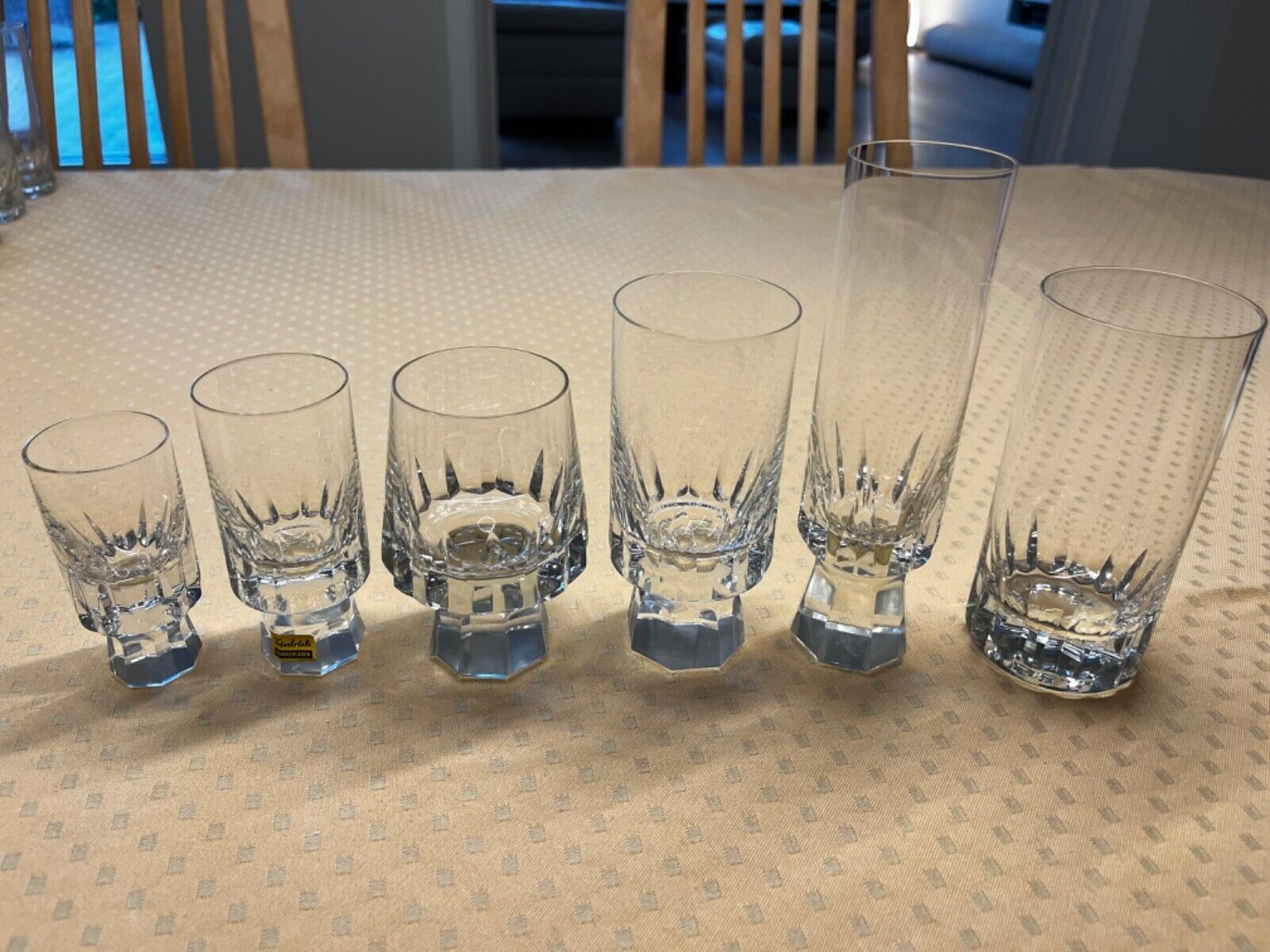 Friedrich Crystal Glasses