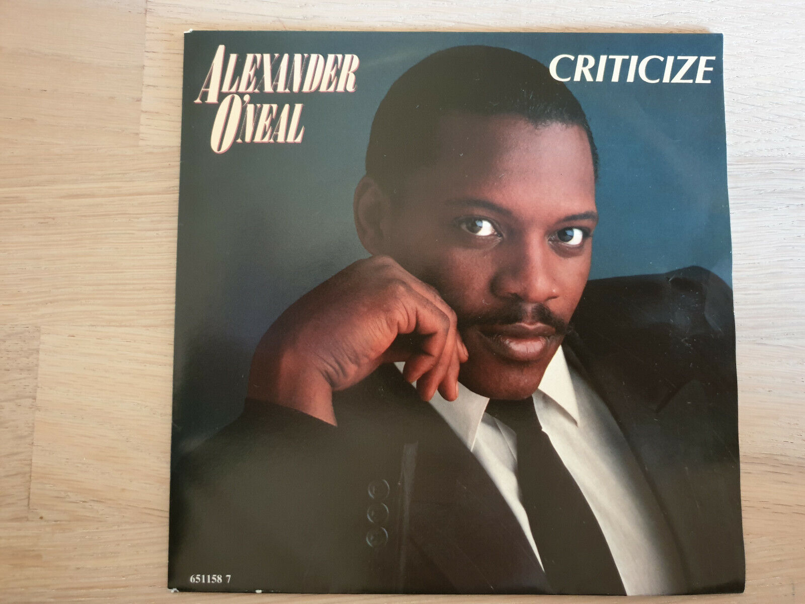 Alexander O'Neal – Criticize - 7" Vinyl 1987