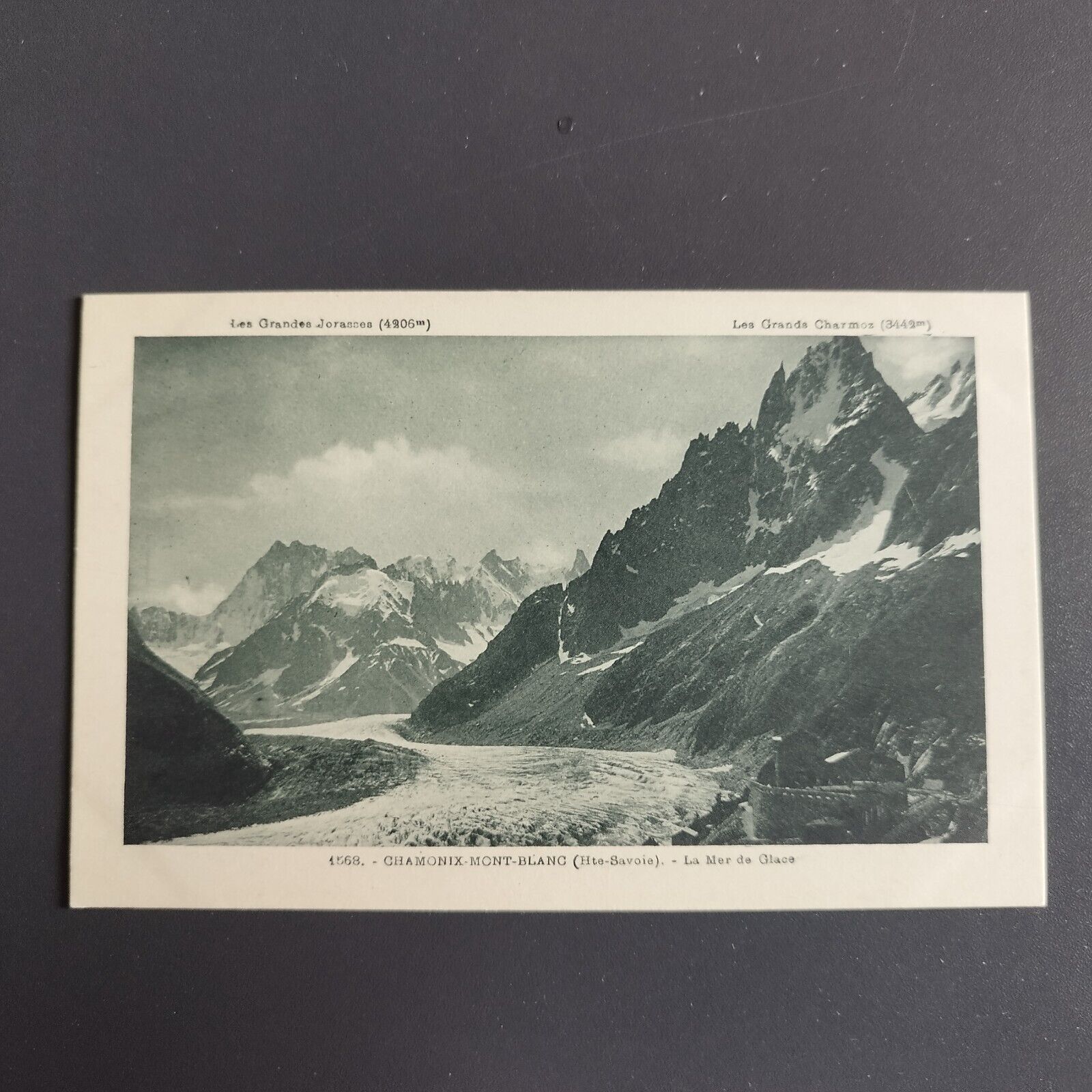 France -1568- Chamonix- Mont Blanc La Mere de Glace 1920s