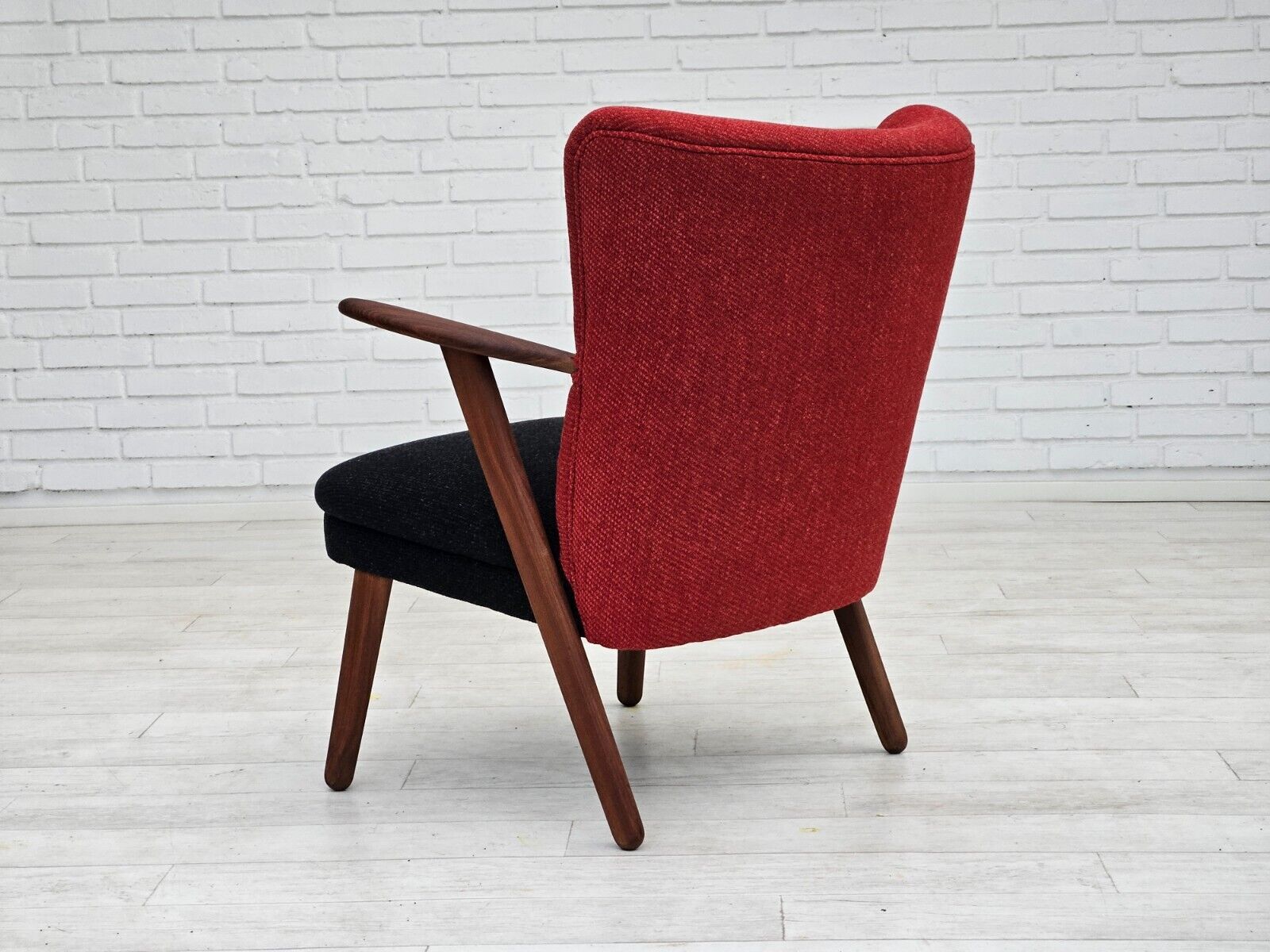 1960s Danish design by Erhardsen & Andersen reupholstered armchair