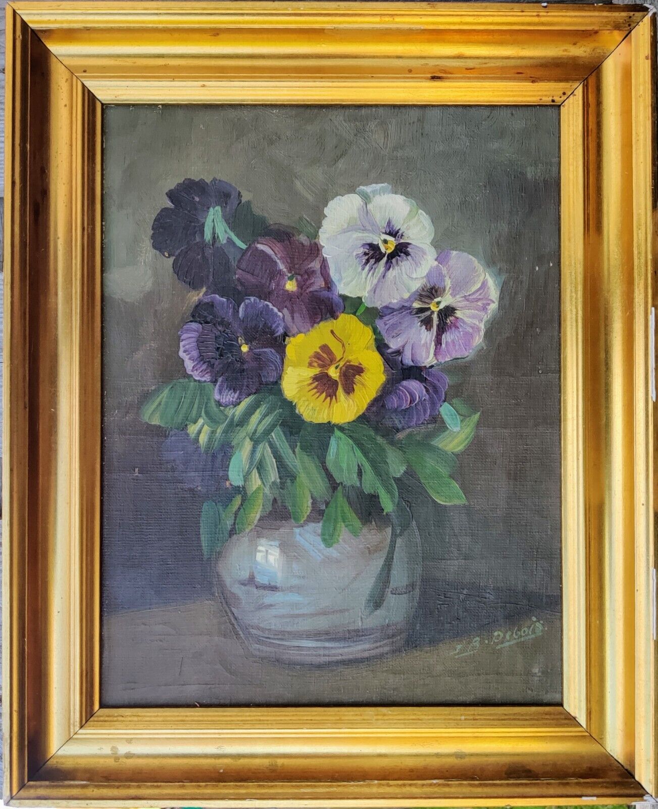 Ingeborg B Debois Jörgensen (1897-1970): FLOWERS IN A VASE low shipping!!