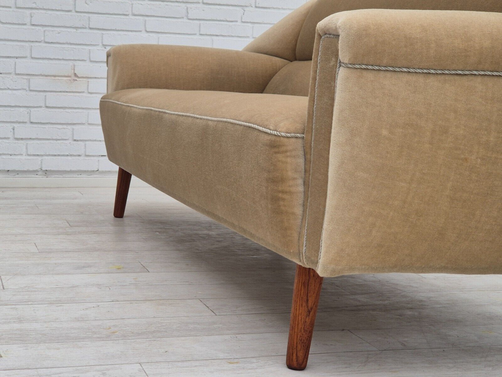 1960s Danish design by Kurt Østervig for Rolschau Møbler 3 seater sofa