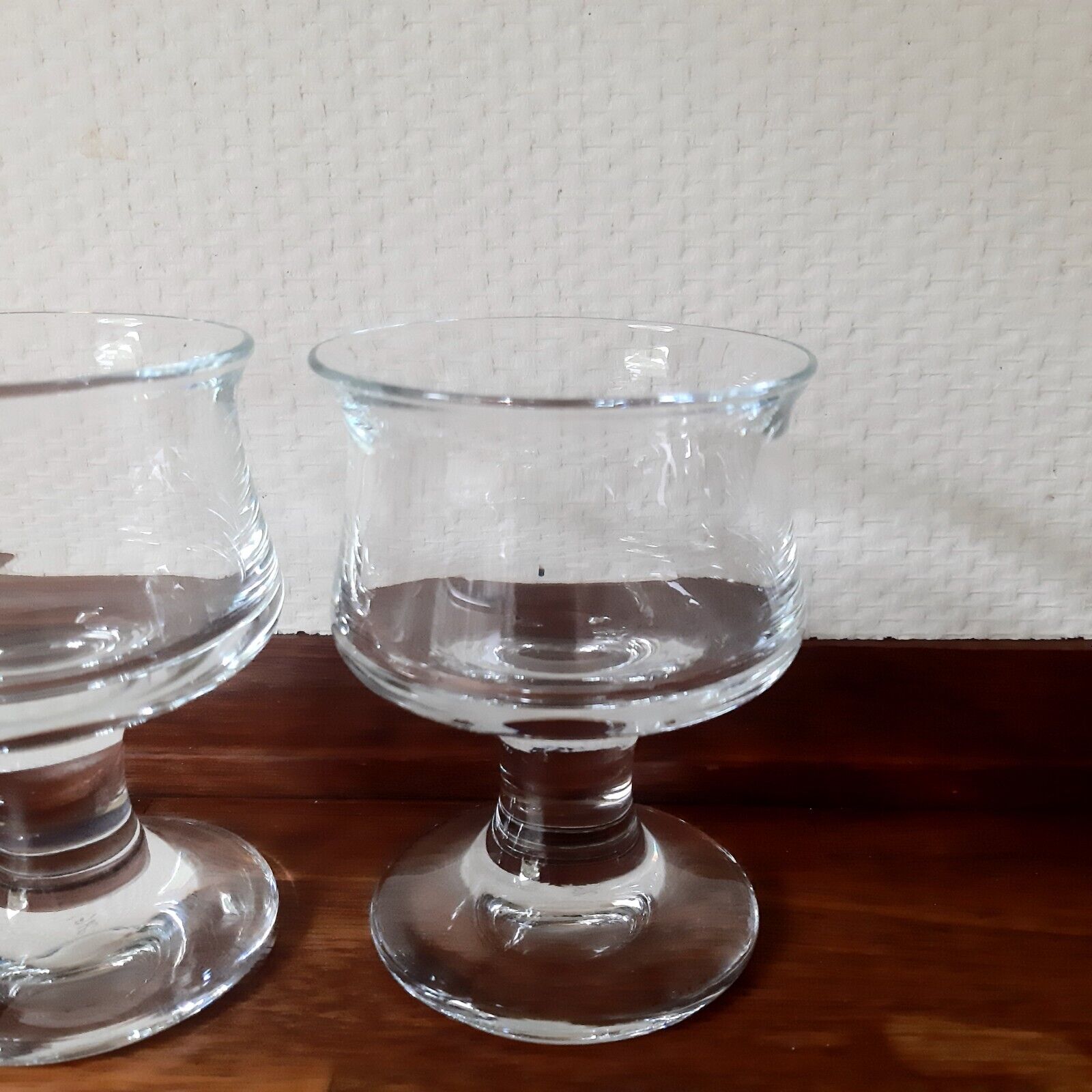 SHIP Set of 2 COCKTAIL Glasses PER LUTKEN HOLMEGAARD Signed