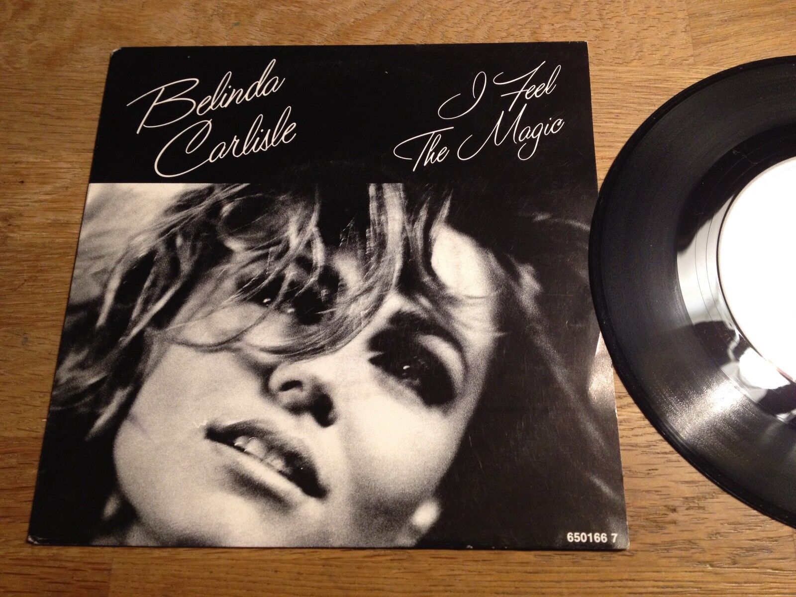 BELINDA CARLISLE "I FEEL THE MAGIC / FROM THE HEART" 1986 IRS  CBS HOLLAND RARE