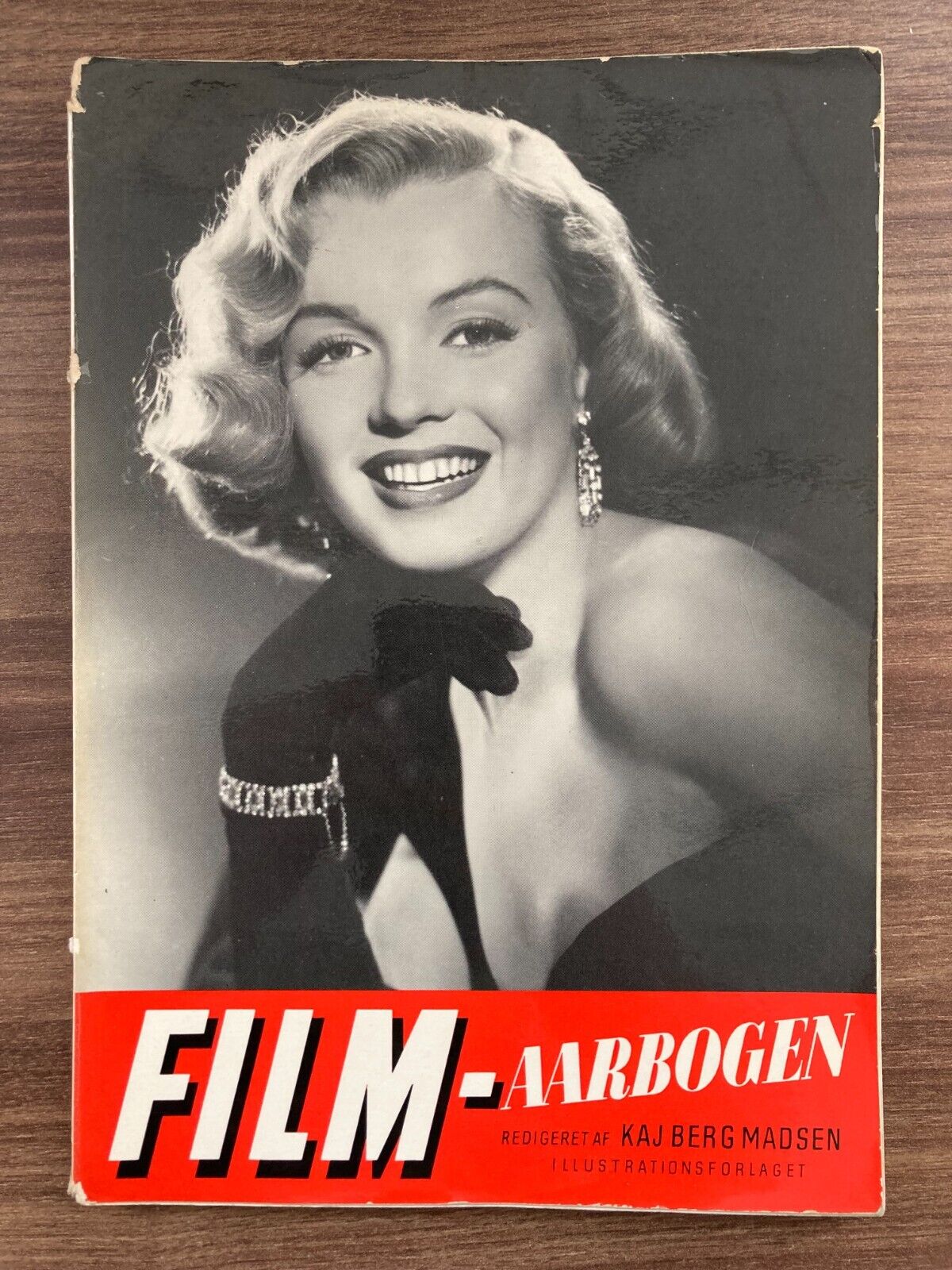 Marilyn Monroe on Cover Vintage Danish Magazine Booklet Film-Aarbogen 1952