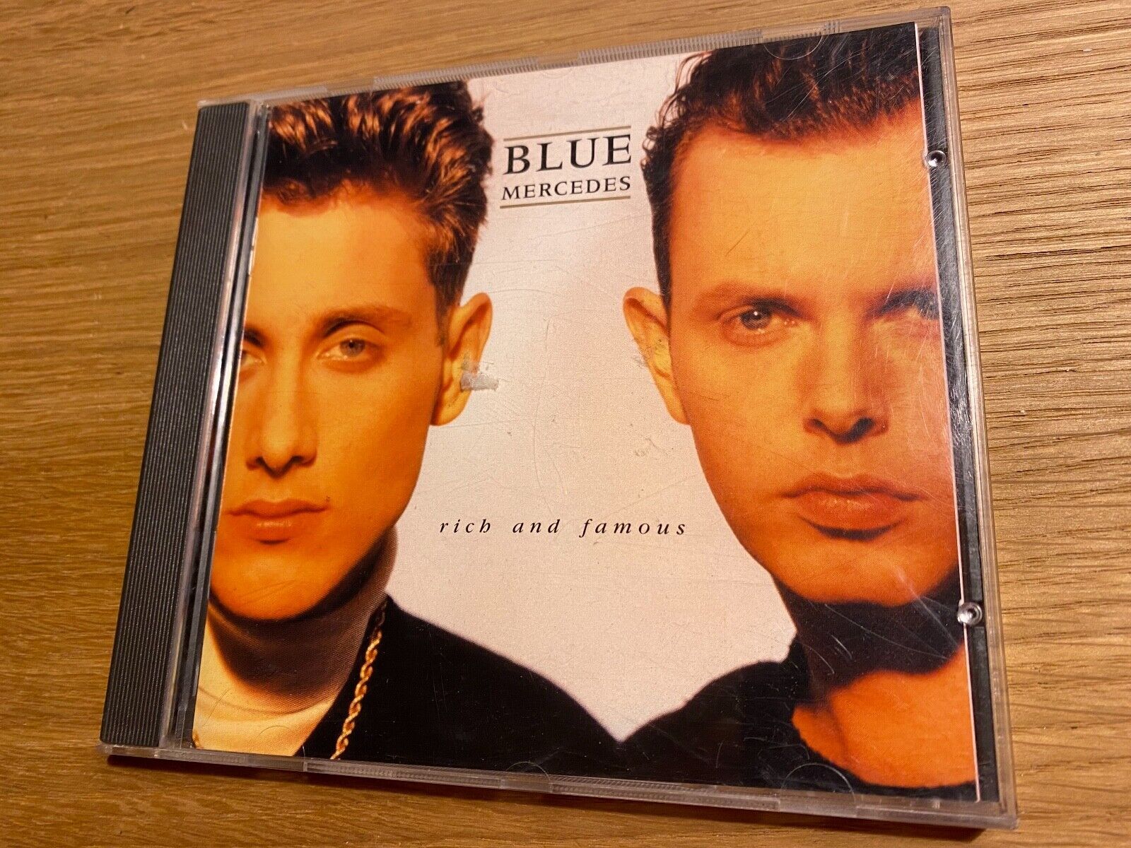 BLUE MERCEDES "RICH AND FAMOUS" 1988 CD ALBUM 14 TRACK MCA RECORDS +12" REMIXES*