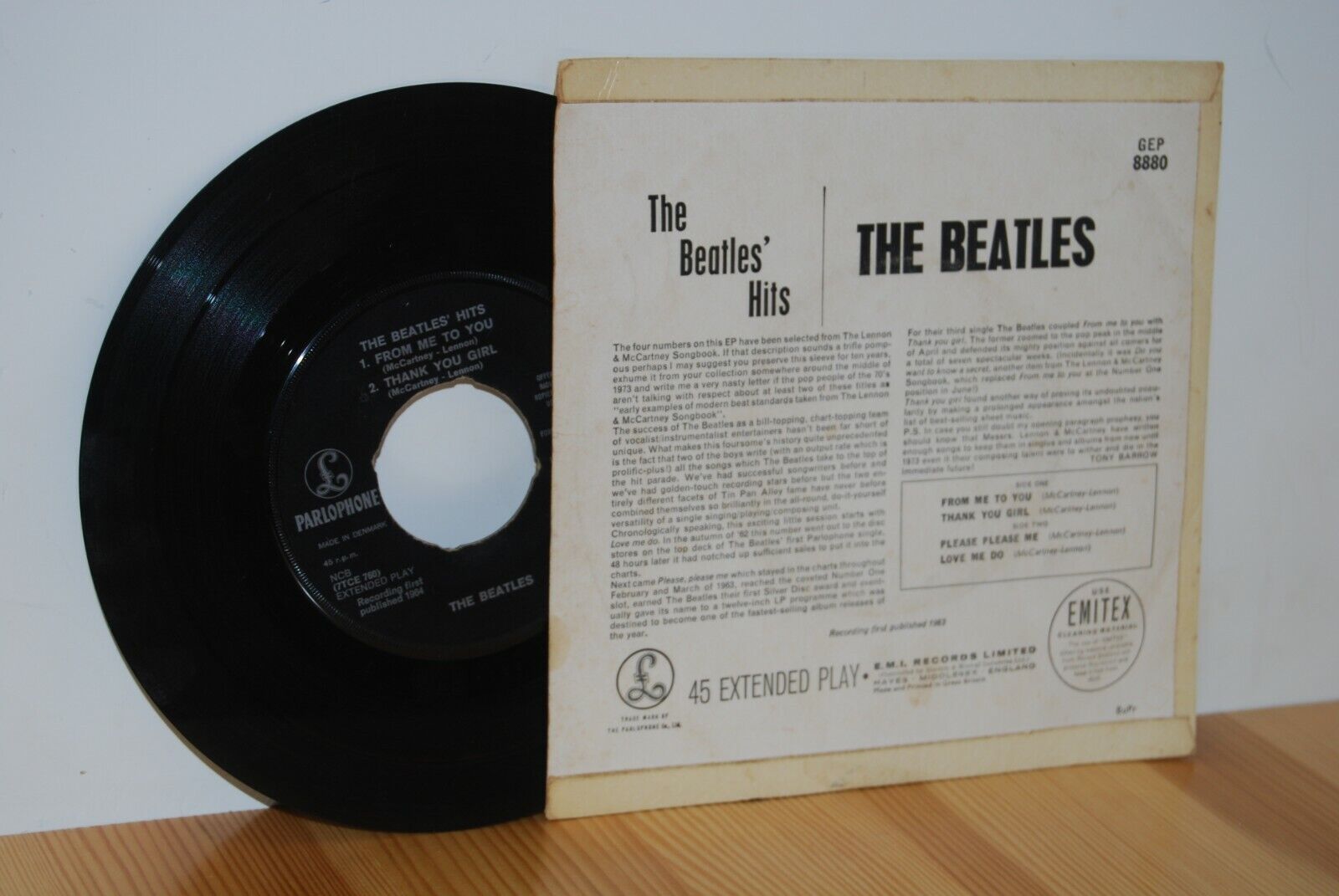 The BEATLES From Me To You GEP 8880