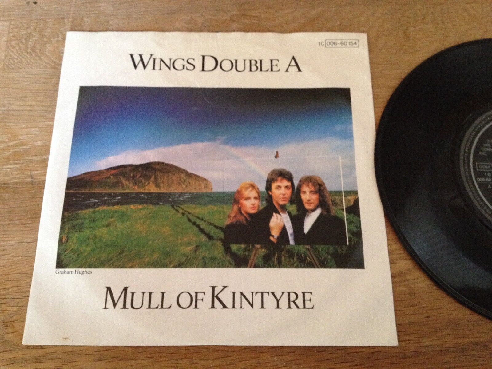 WINGS PAUL MCCARTNEY "MULL OF KINTYRE / GIRLS SCHOOL " 1977 CAPITOL W GERMANY**