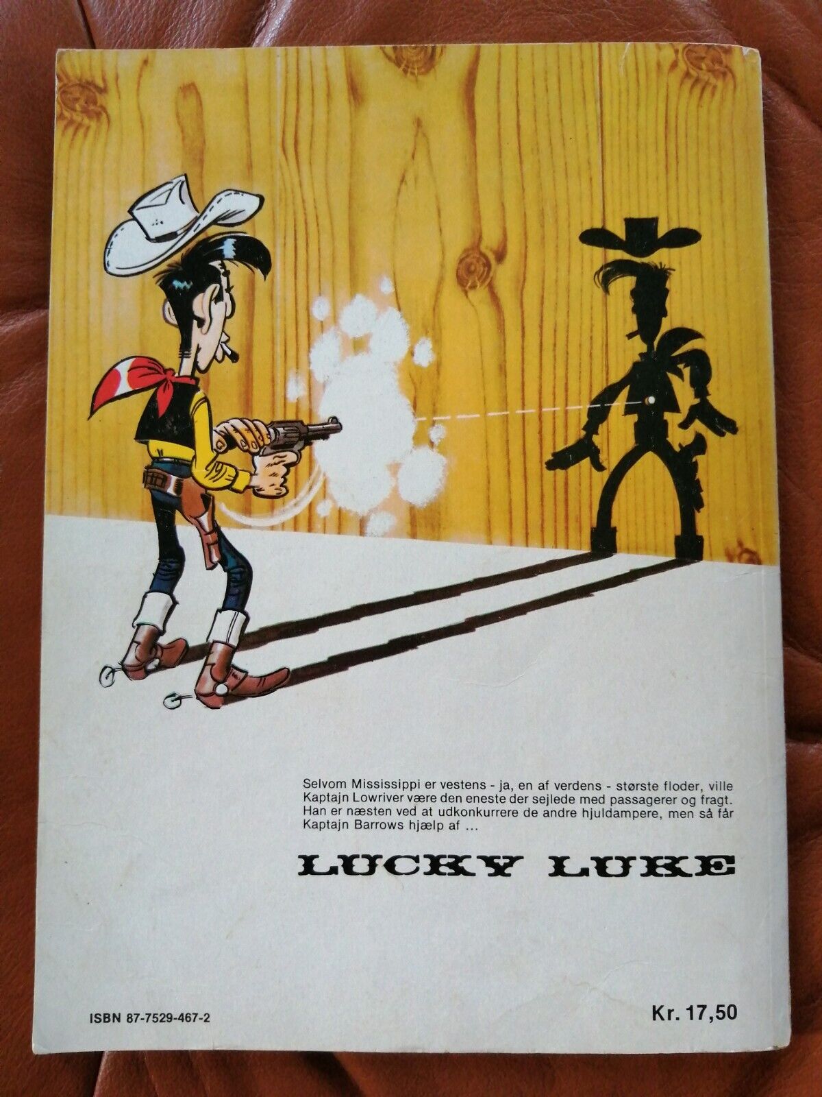 DenmarkDanish comic book"Lucky Luke" no 36Morris  Goscinny1979 1st ed