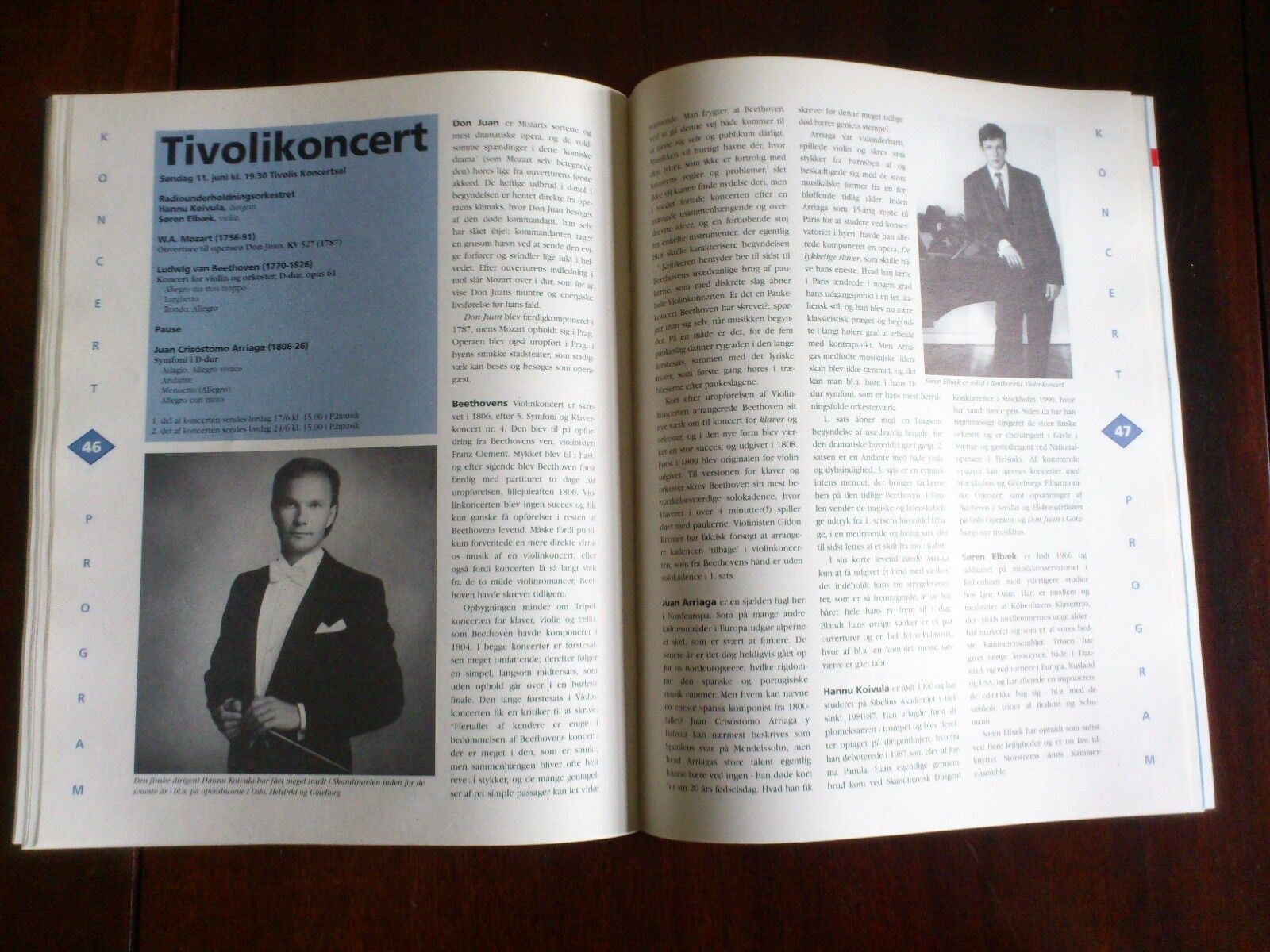 Danish music magazine"P2 Musik" Charlie ParkerThomas Beecham1995