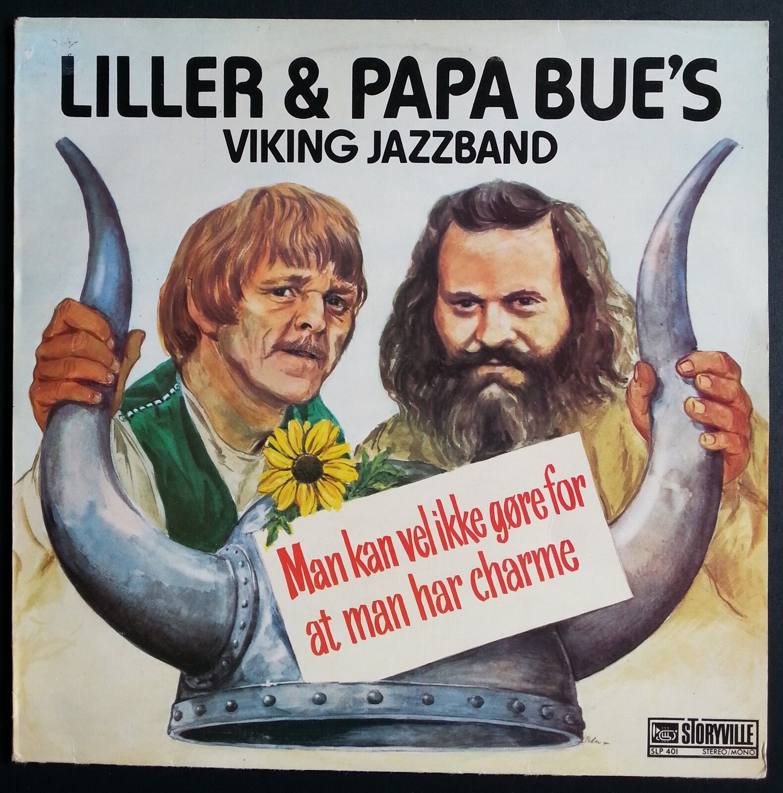 LILLER  PAPA BUE`S VIKING JAZZBAND STORYVILLE DANISH LP 1975 TRAD JAZZ ORLEANS