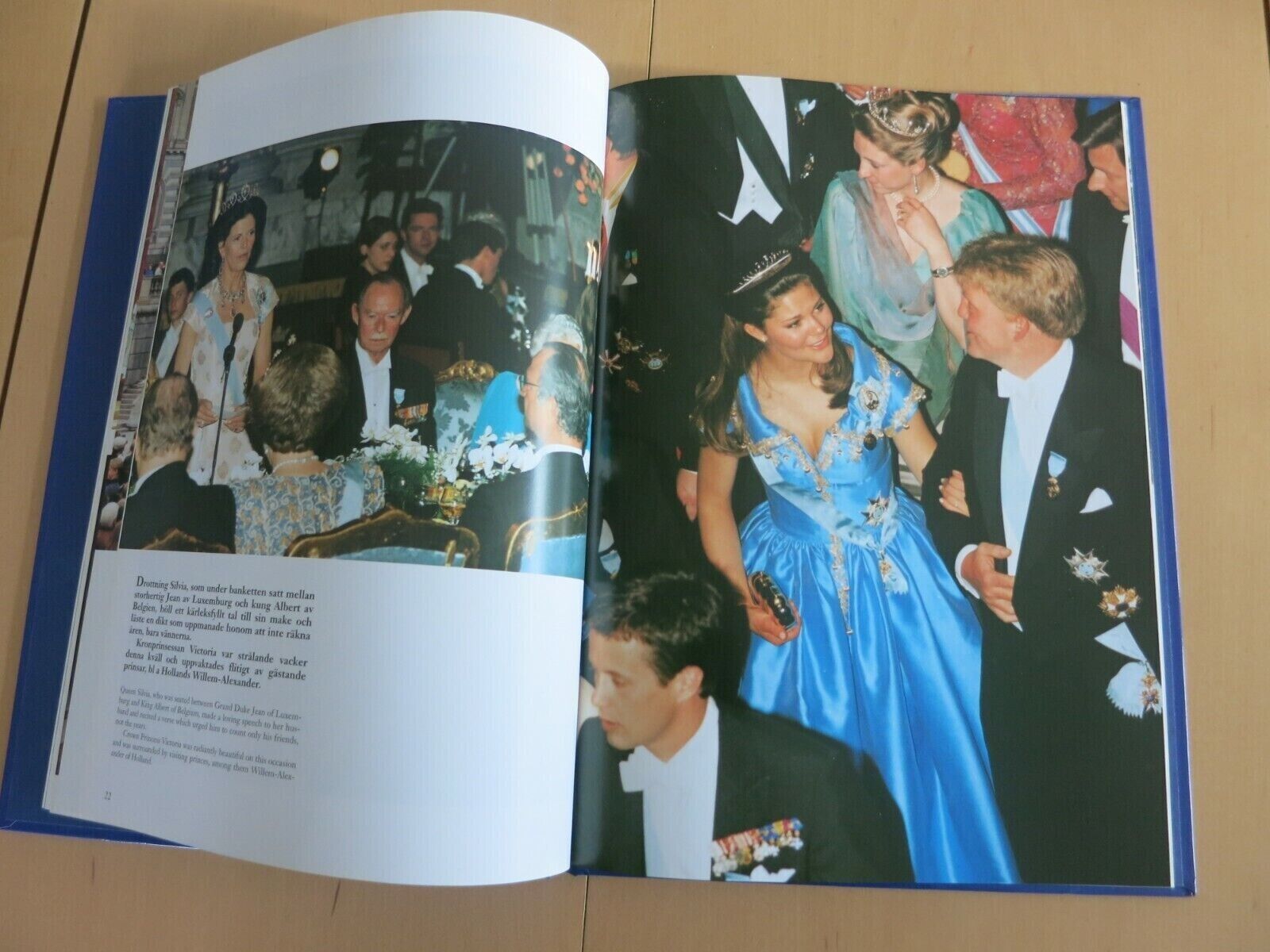 Book Queen SILVIA King CARL GUSTAF Princess VICTORIA MADELEINE PHILIP ROYAL Bo58